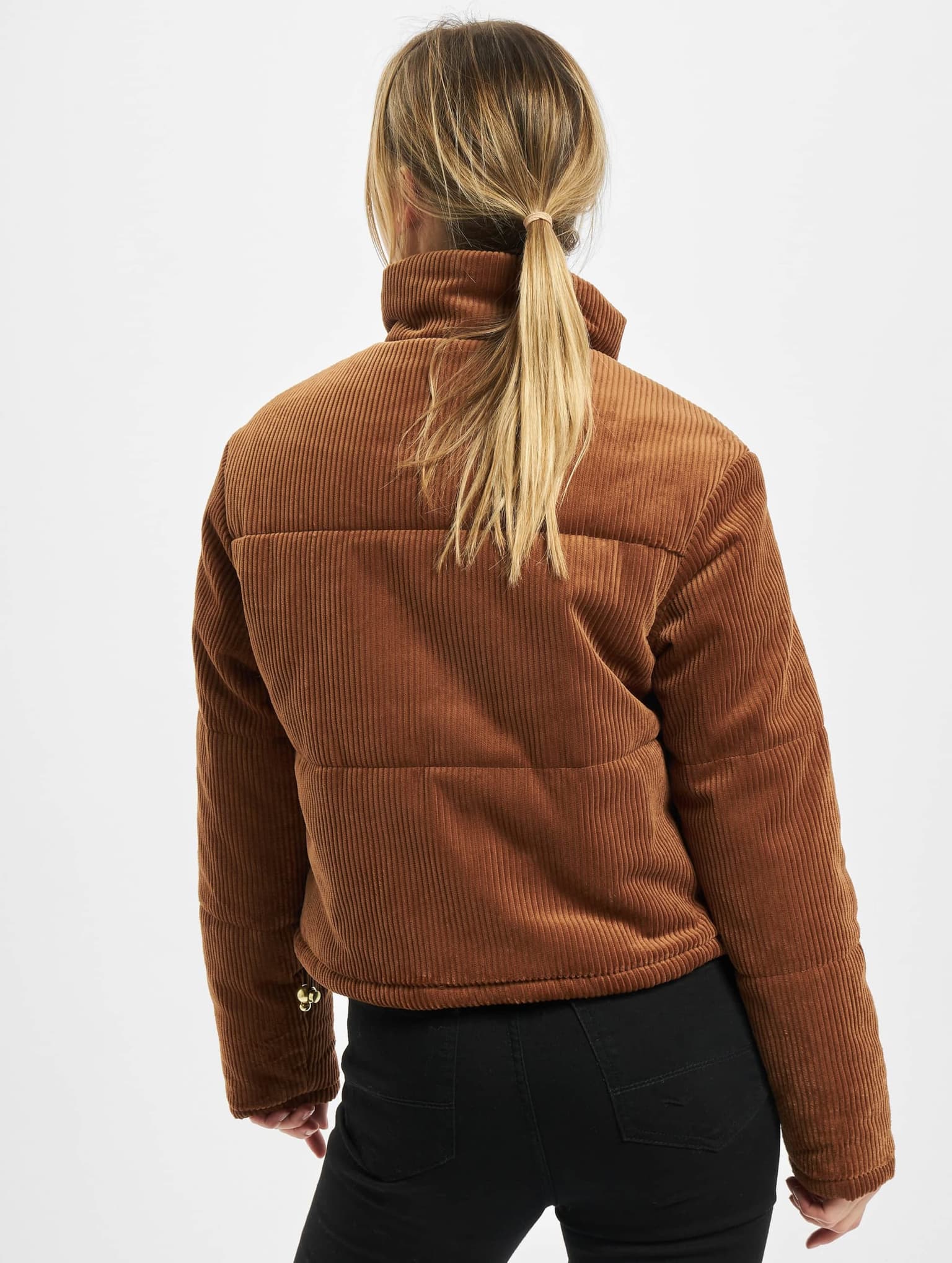Urban Classics Ladies Corduroy Puffer Jacket – Bild 2