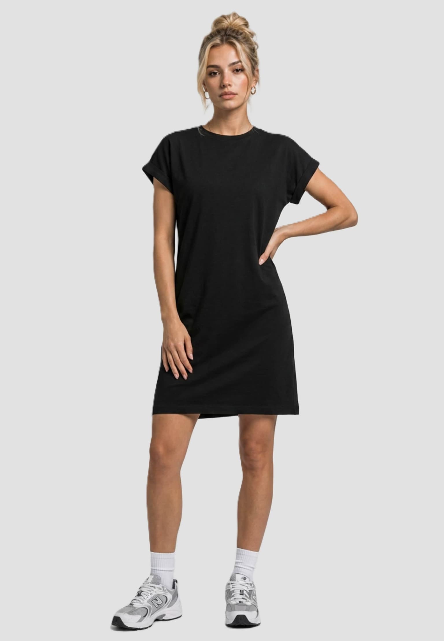 Urban Classics Ladies Rainbow Tee Dress – Bild 2
