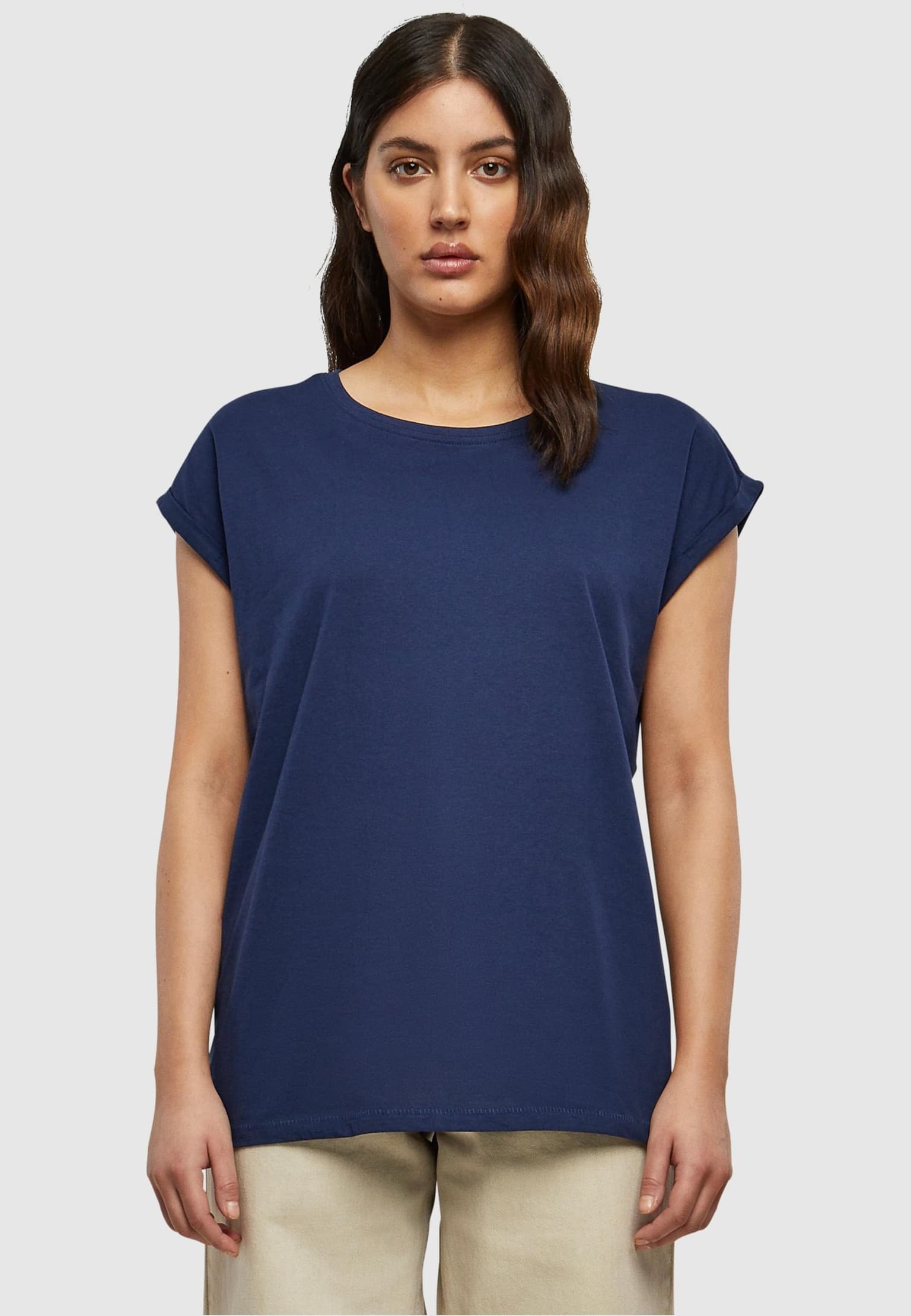 Urban Classics Ladies Extended Shoulder Tee – Bild 3