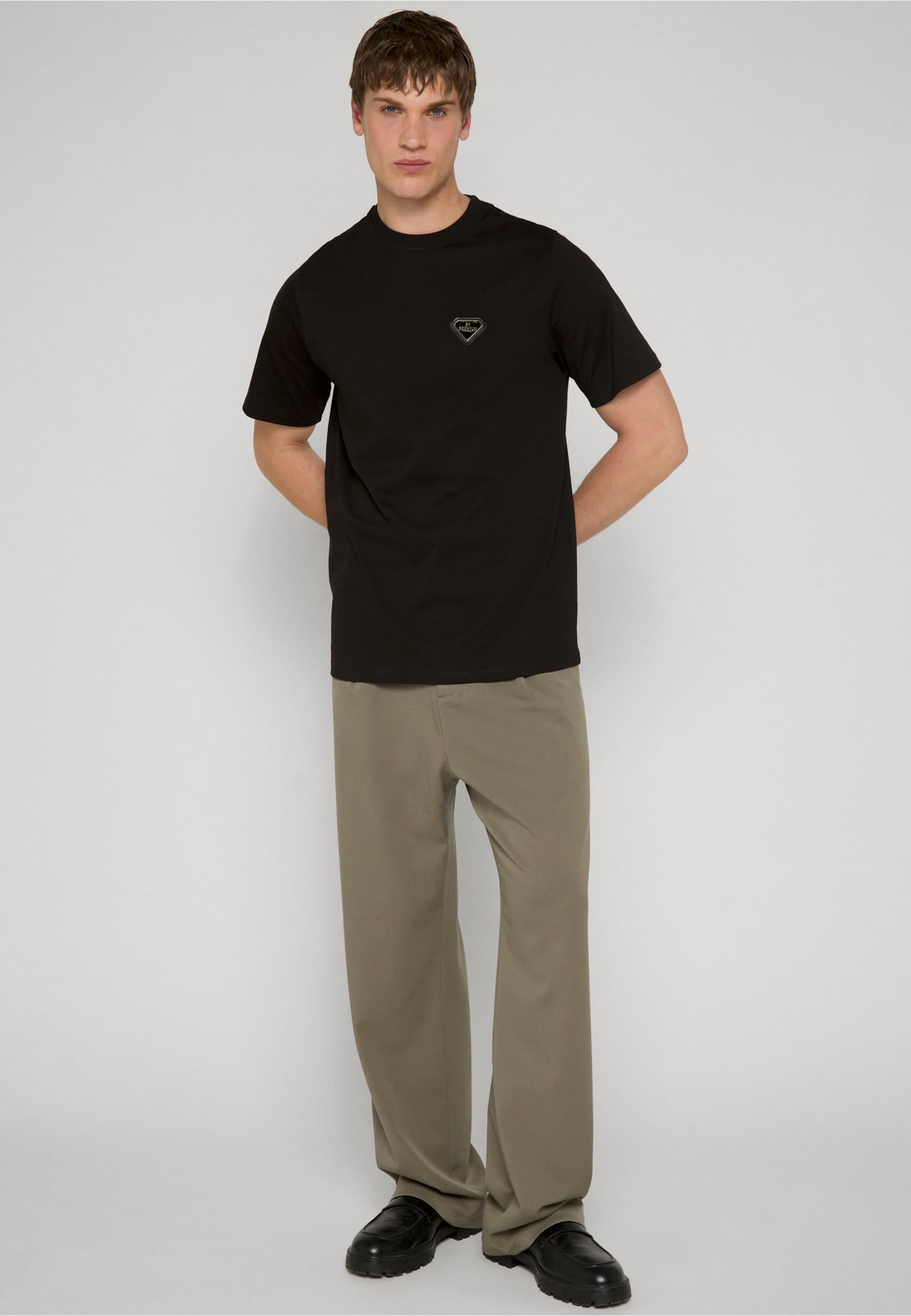2Y Premium Krax Basic Slim Fit Tee – Bild 3