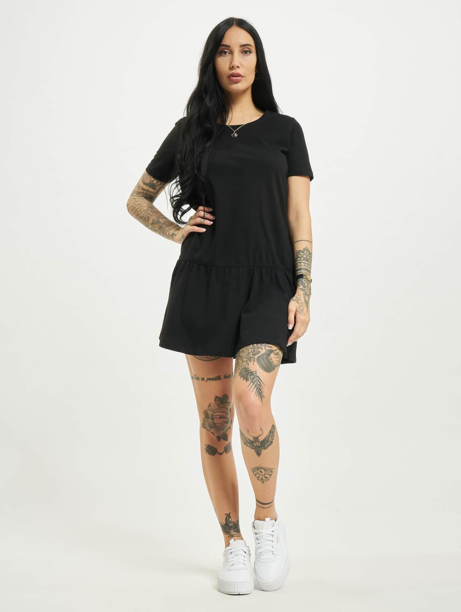 Urban Classics Ladies Valance Tee Dress – Bild 4