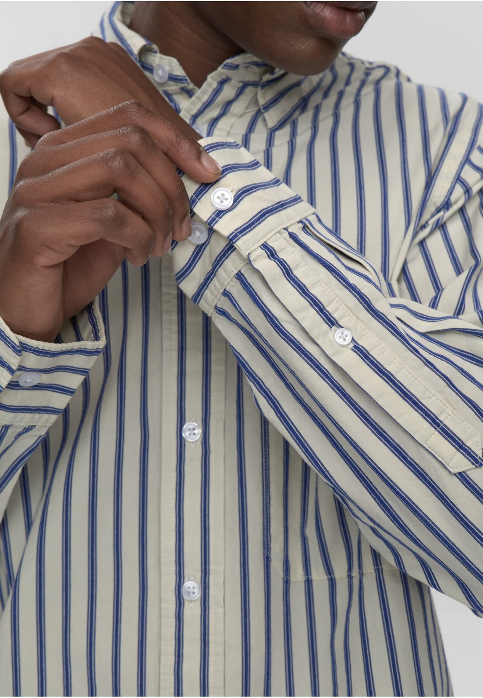 Minimum Pedro rlx ls striped shirt – Bild 4