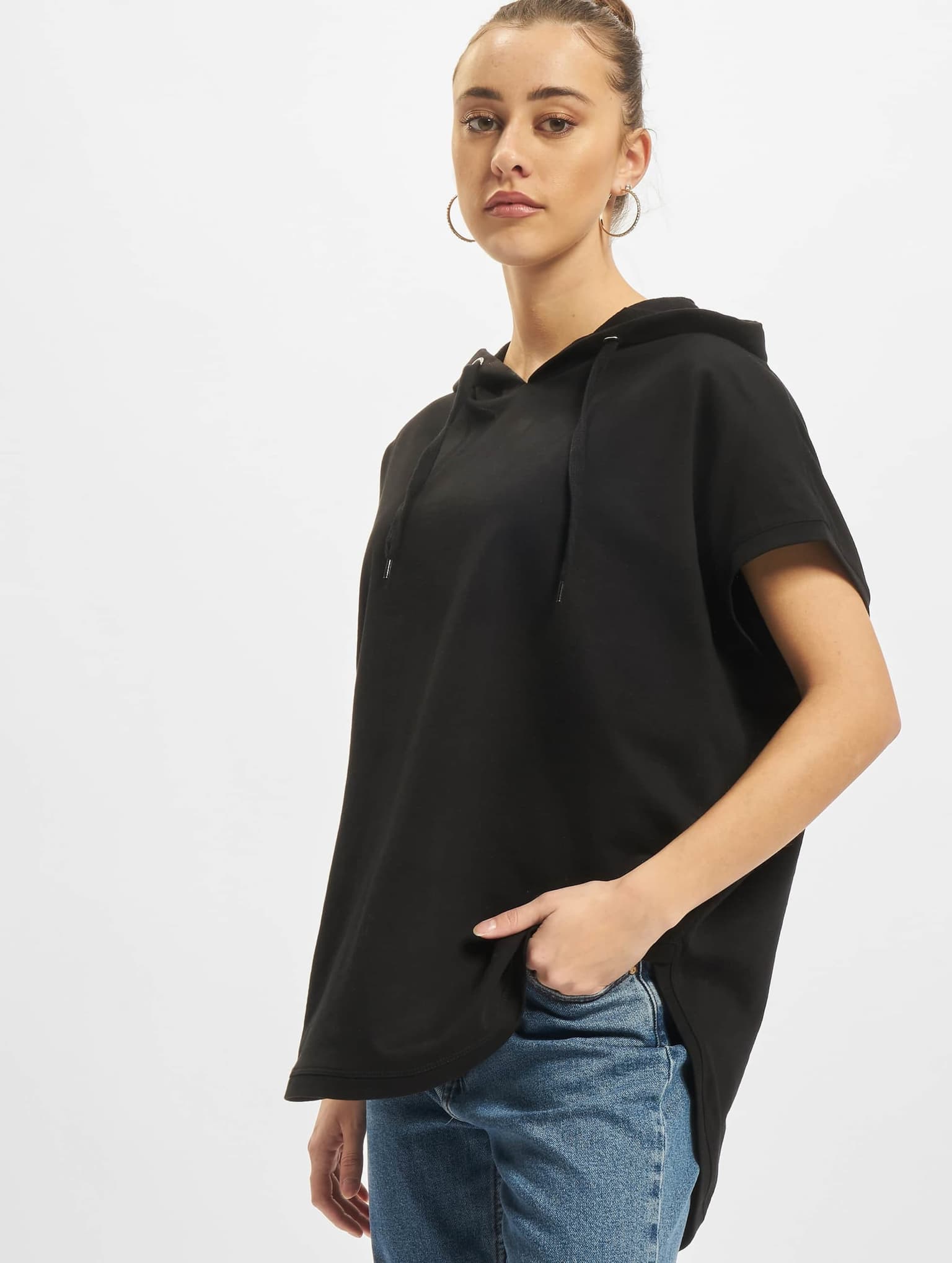 Urban Classics Ladies Sleeveless Terry Hoody