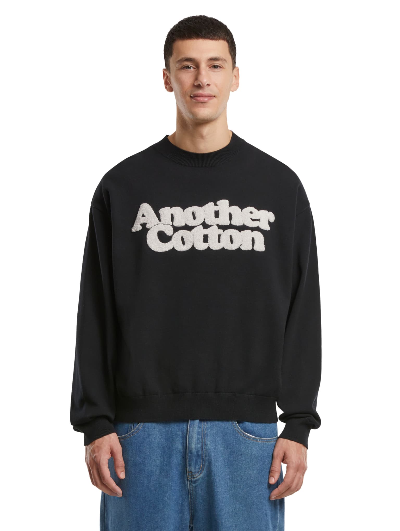 Another Cotton Lab Chenille Oversize Knit Sweatshirt – Bild 4