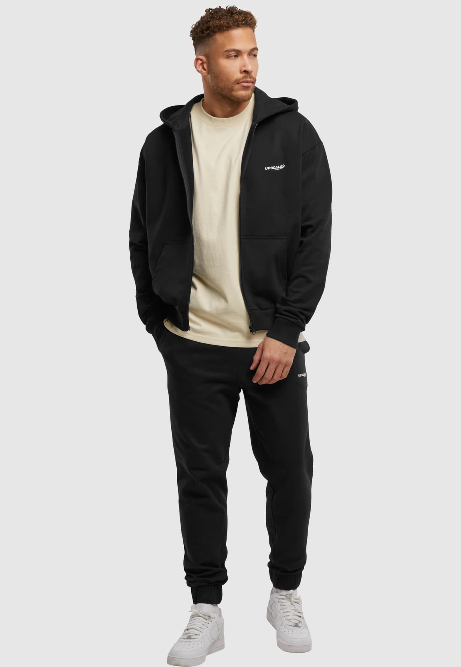 Mister Tee Upscale Core EMB Oversize Zip Hoody – Bild 4