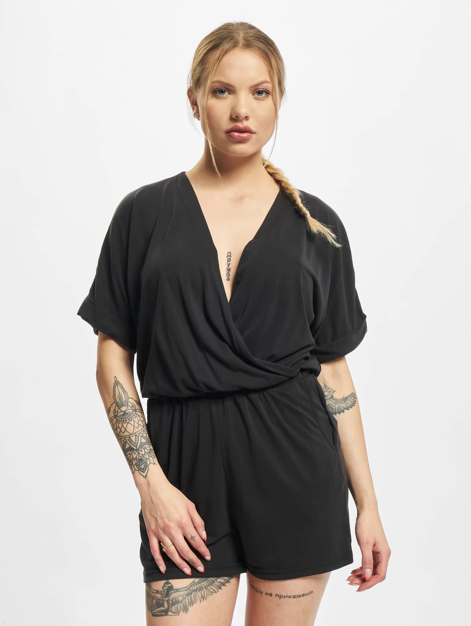 Urban Classics Ladies Short Modal Jumpsuit – Bild 3
