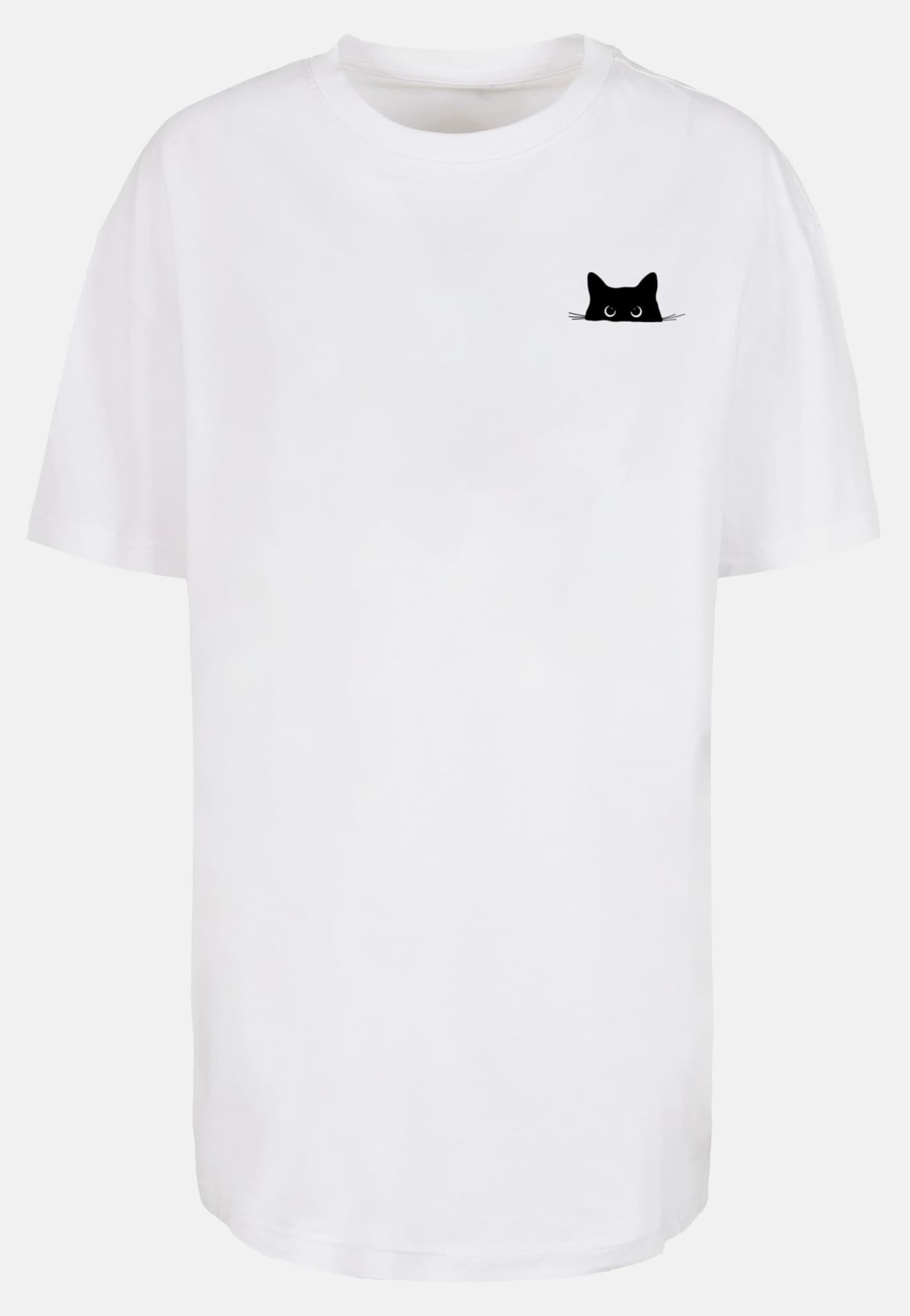 Merchcode Ladies Halloween - Cat Tee – Bild 3