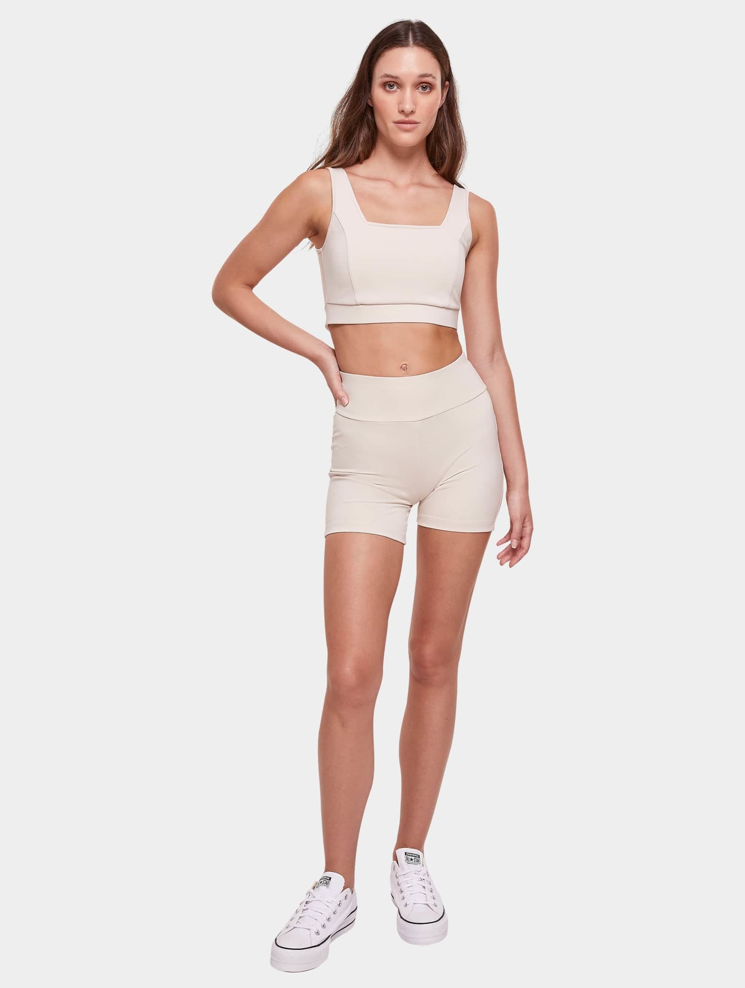 Urban Classics Ladies Essentials High Waist Cycle Hot Pants – Bild 4