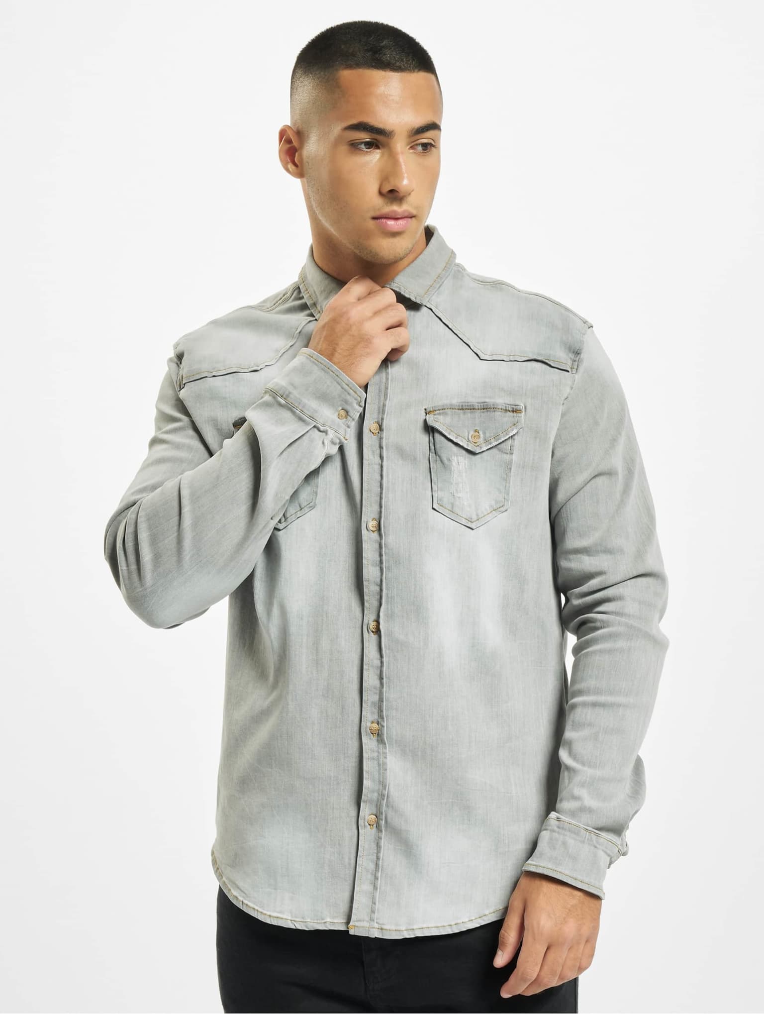 Brandit Riley Denim Shirt – Bild 3
