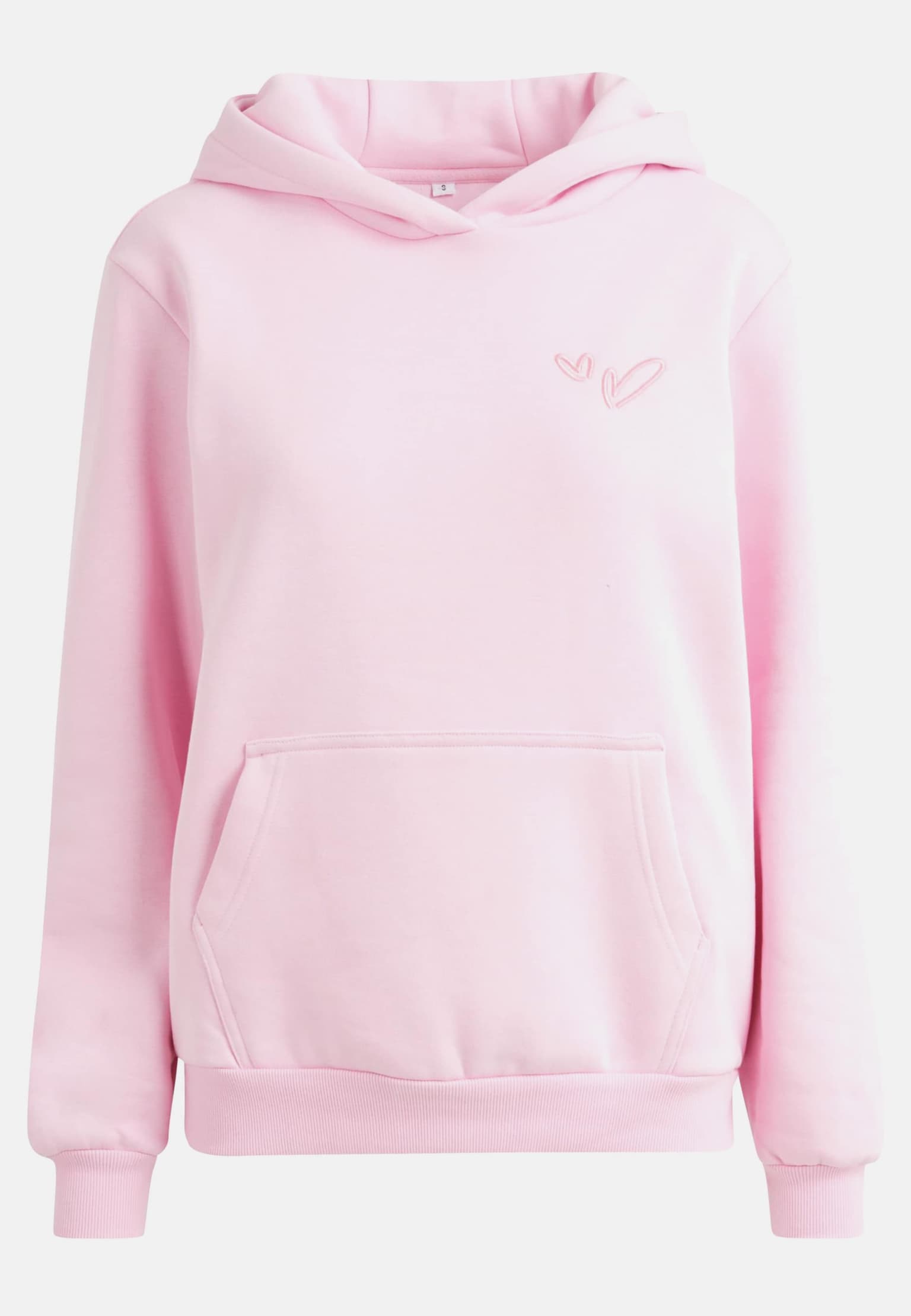 Miss Tee Heart Signs EMB Ladies Fluffy Hoody – Bild 3
