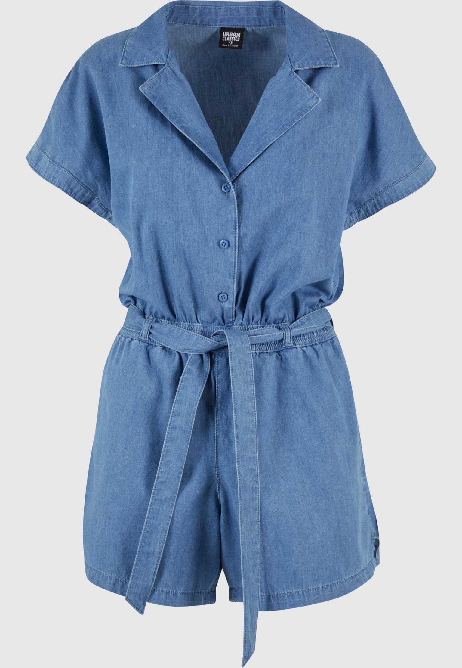 Urban Classics Ladies Light Denim Resort Jumpsuit – Bild 4