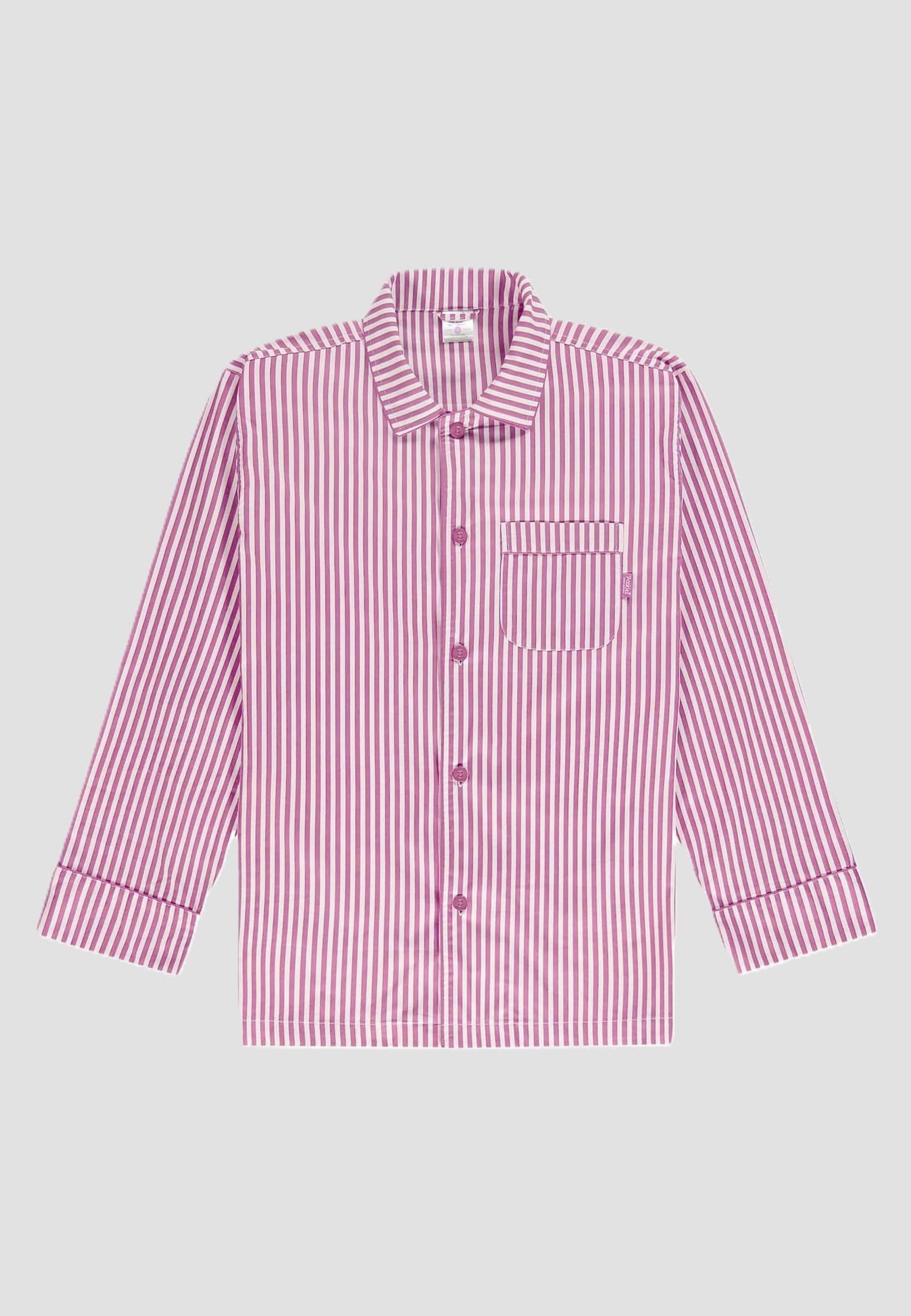 Pockies Pink Striped Pyjama Shirt