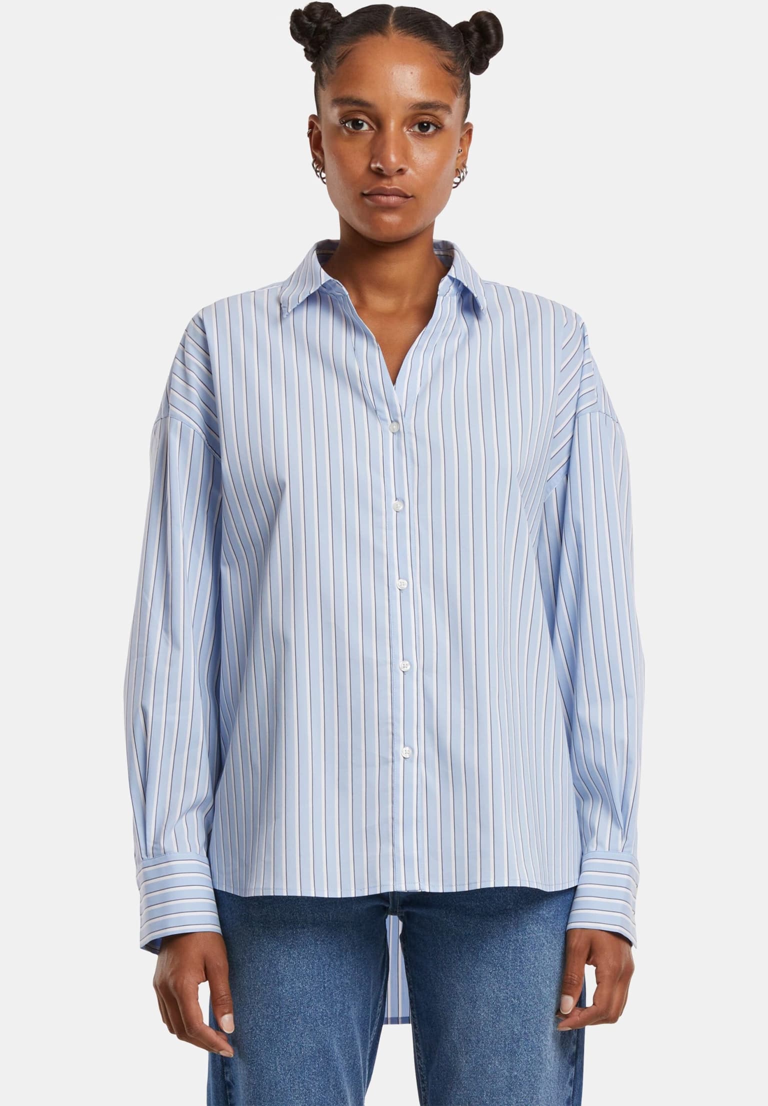 Urban Classics Ladies Oversized Striped Blouse – Bild 3