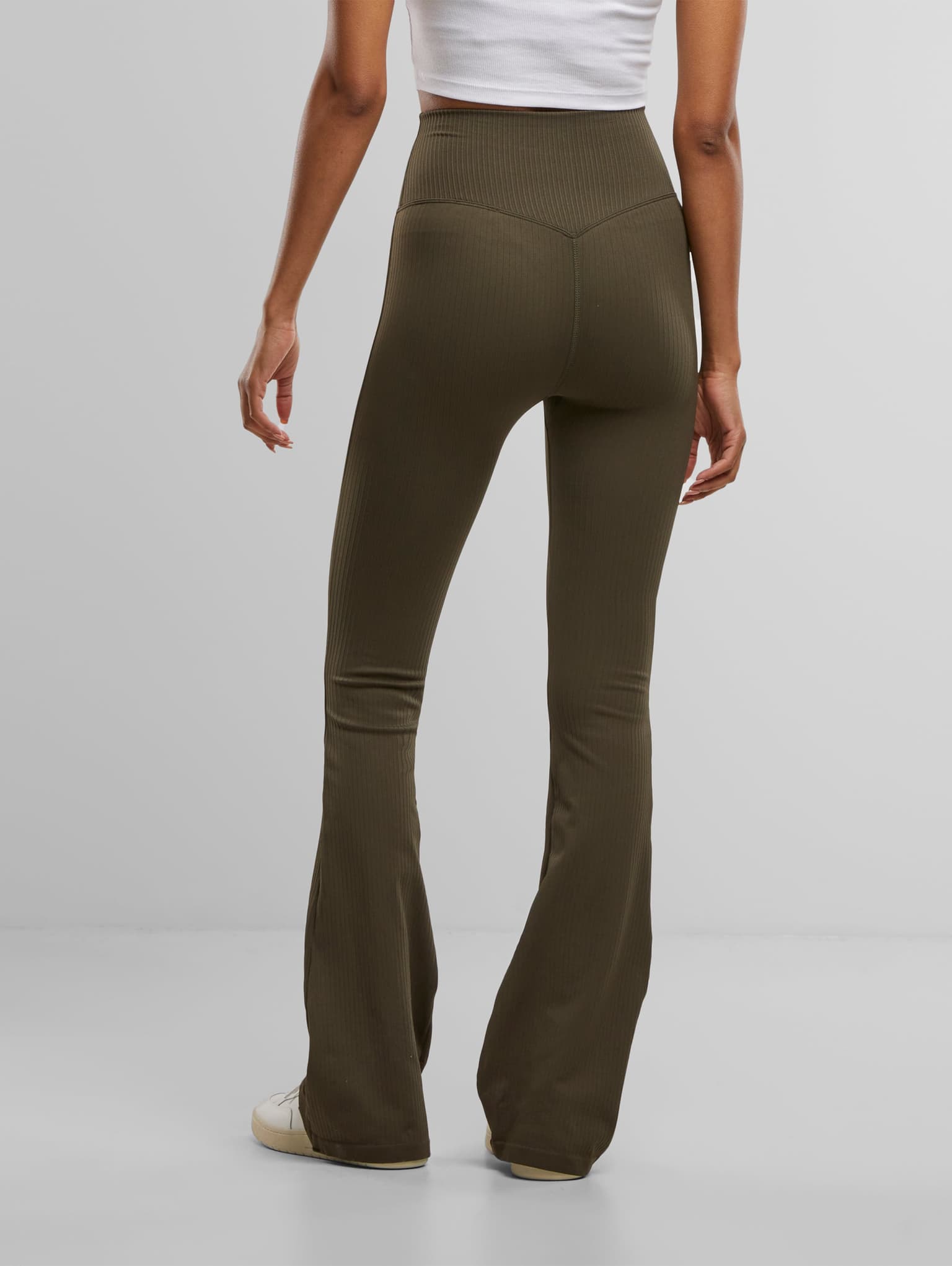 aimn AMN-244-TIG-23080081-067 Ribbed Seamless Flare Tights – Bild 2