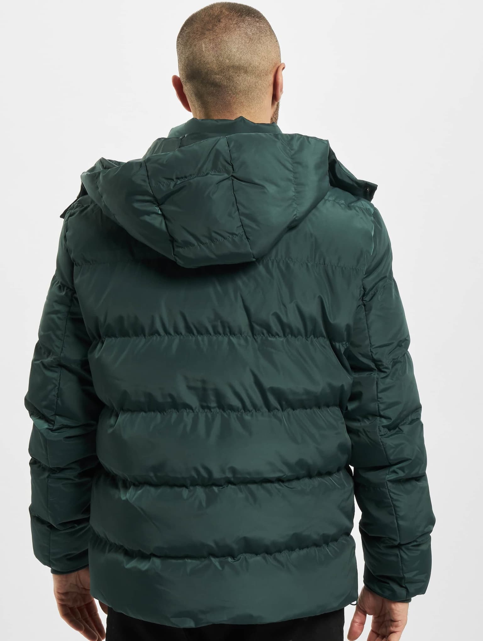 Urban Classics Hooded Puffer Jacket – Bild 2