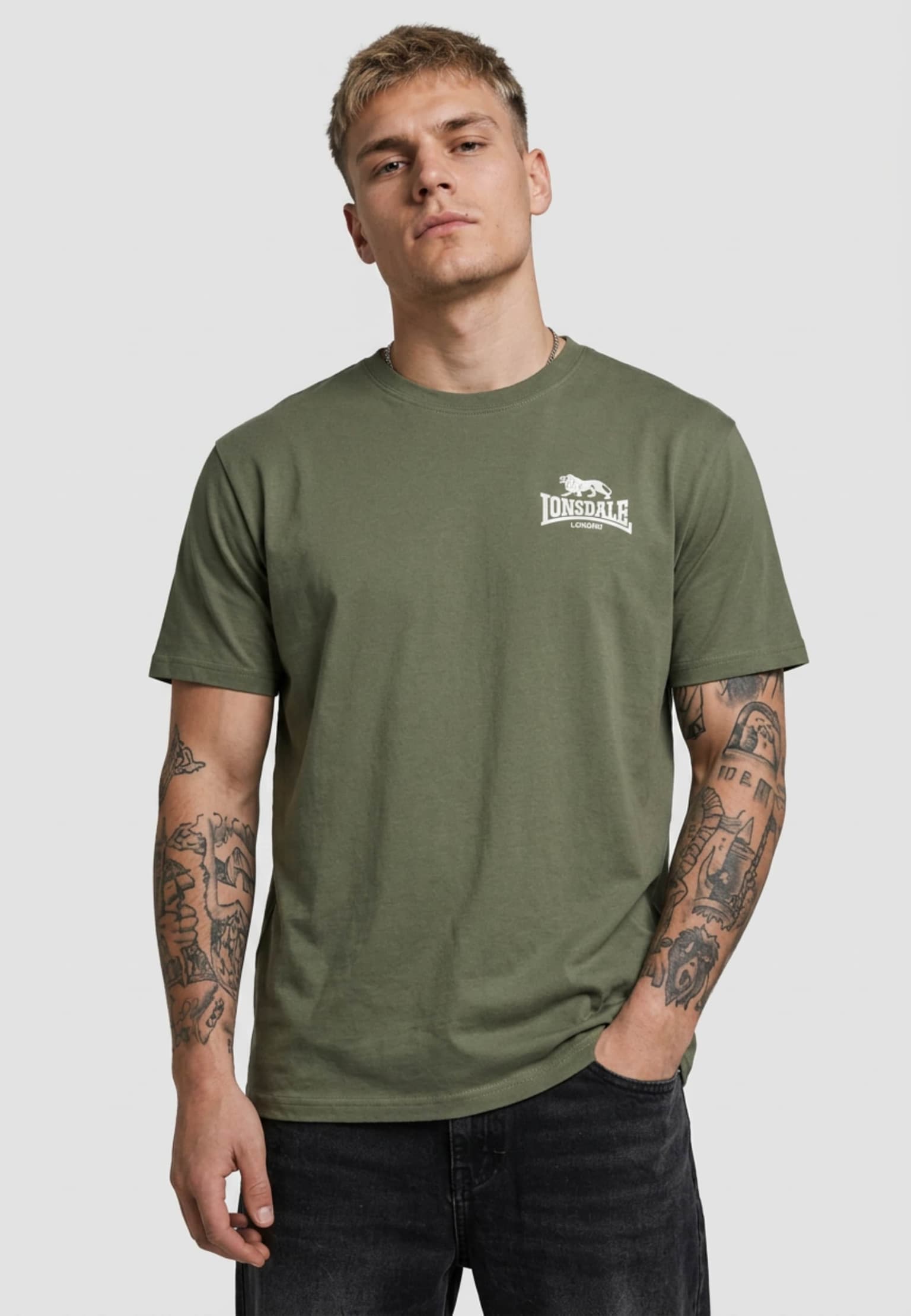 Lonsdale London Blairmore Double Pack T-Shirt – Bild 4