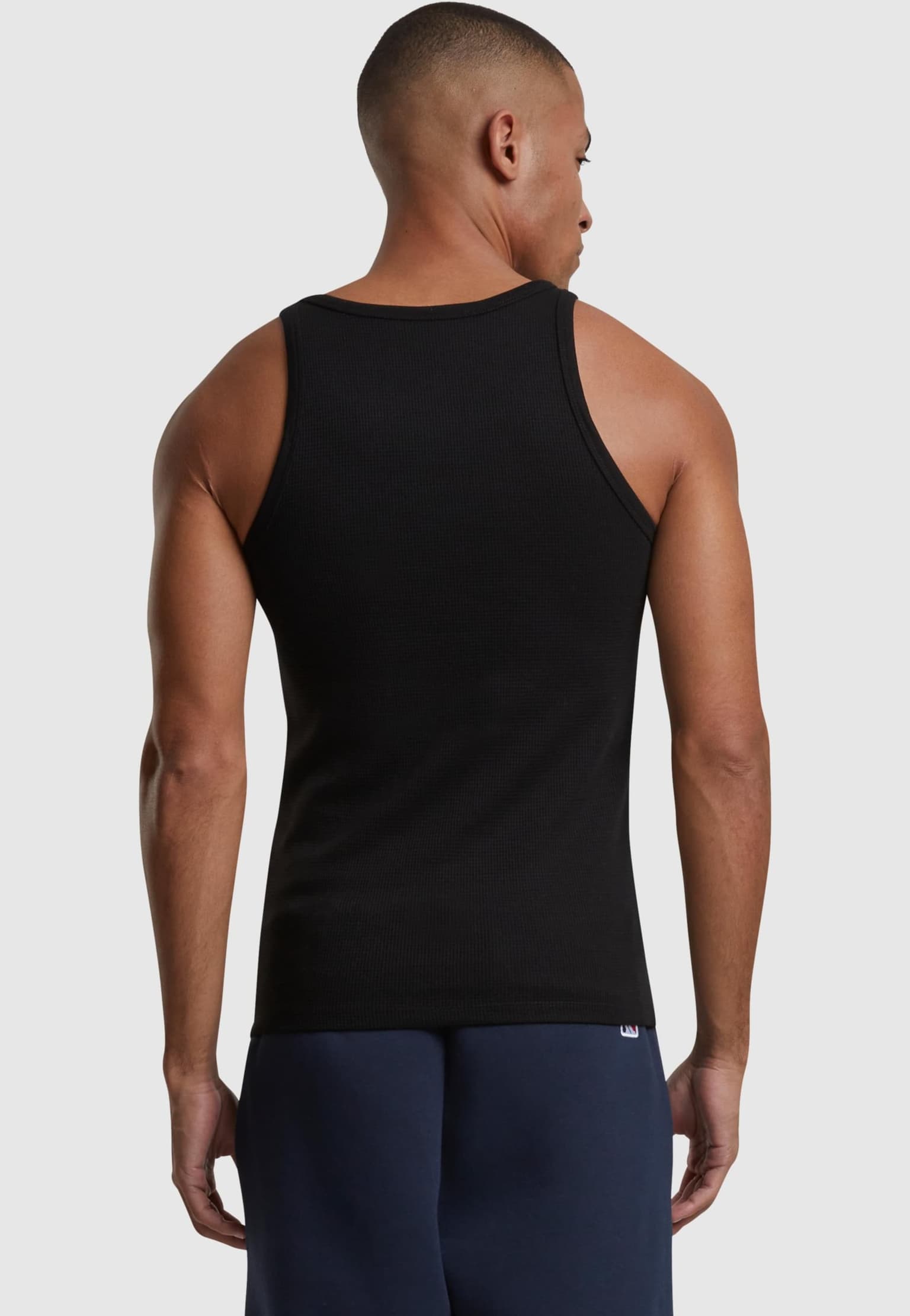 KM242-043-3 Karl Kani Chest Signature Essential Waffle Tanktop 2 Pack – Bild 3
