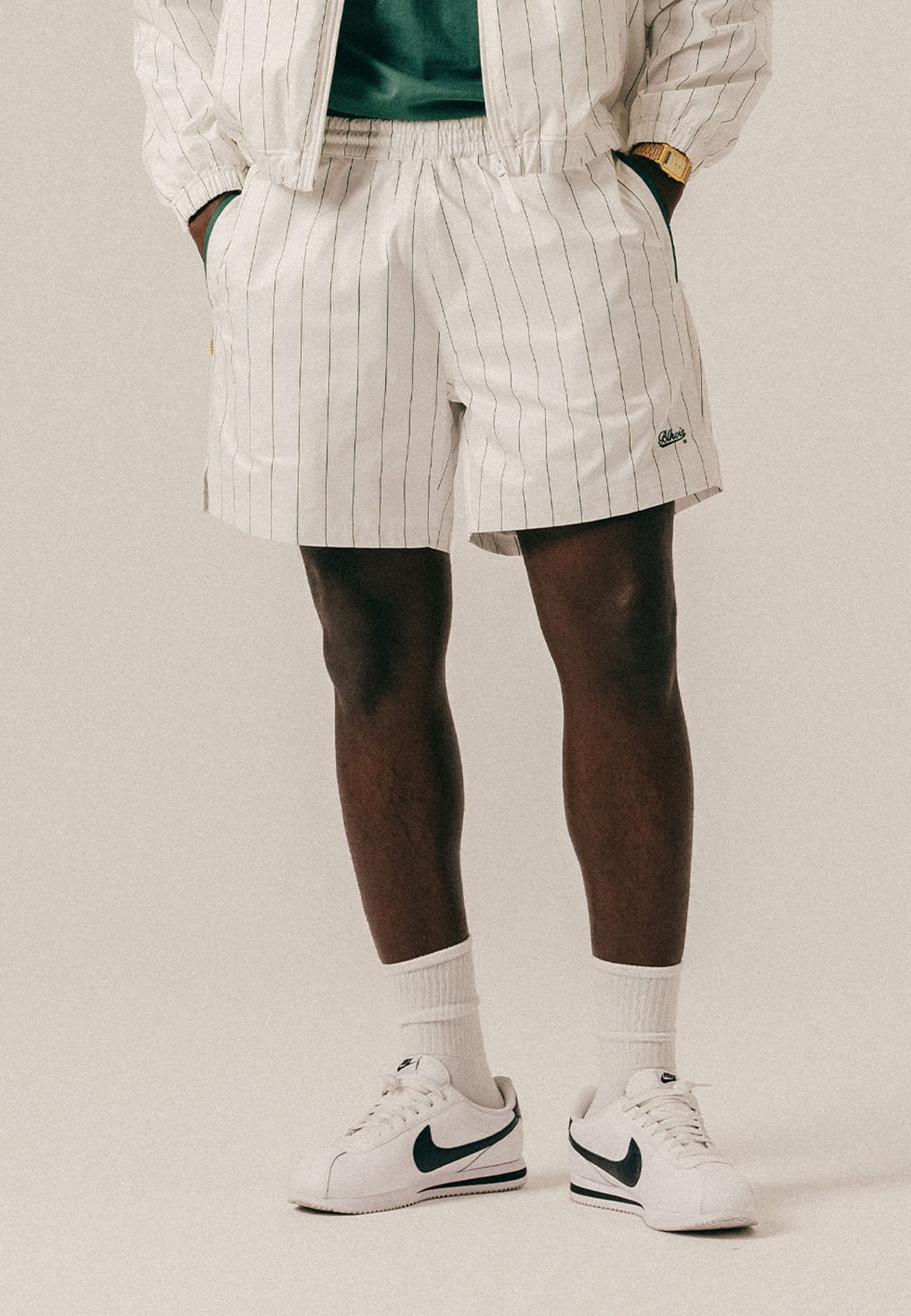 BLKVIS Striped Track Short