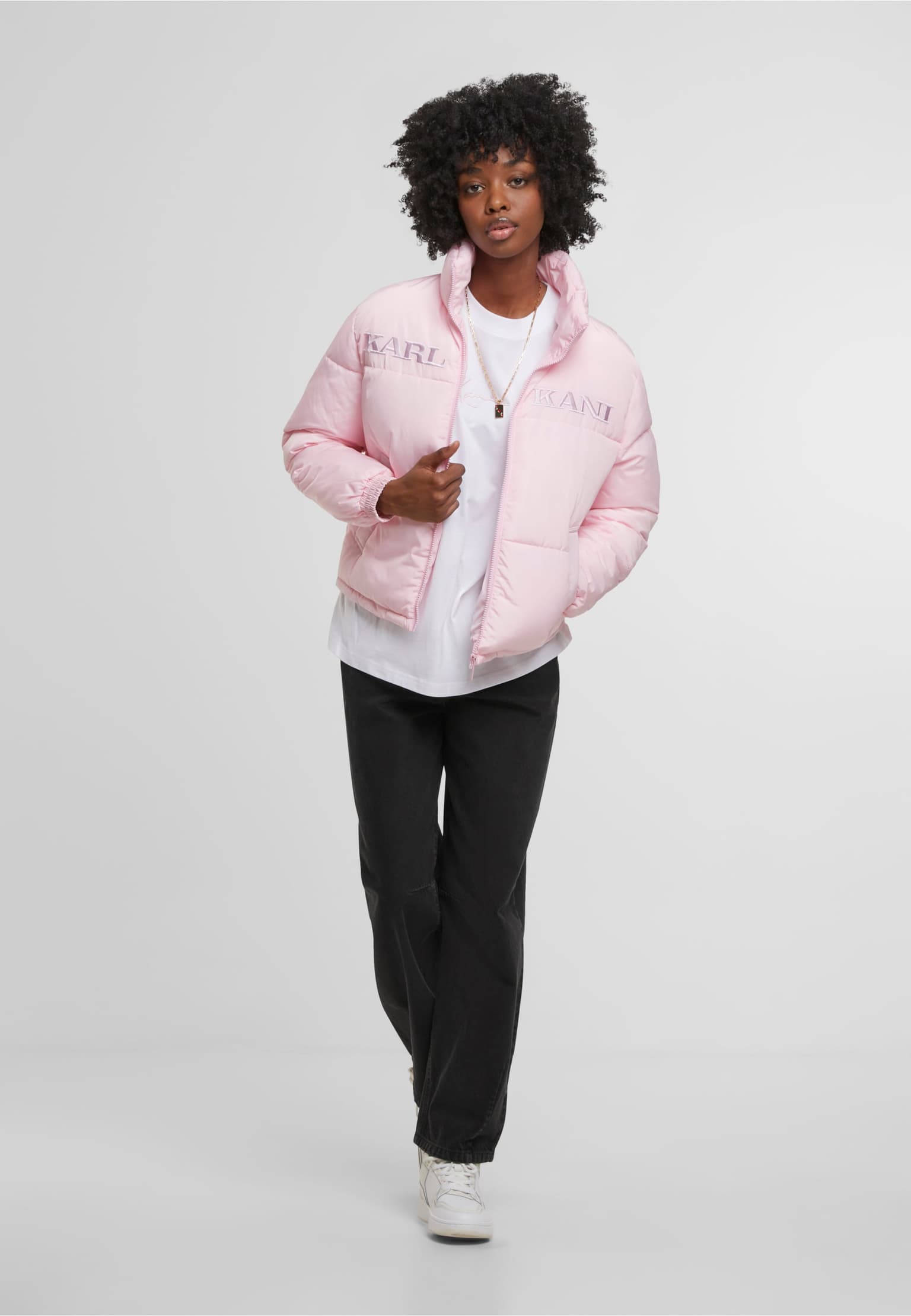 Karl Kani Retro Essential Puffer Jacket – Bild 3