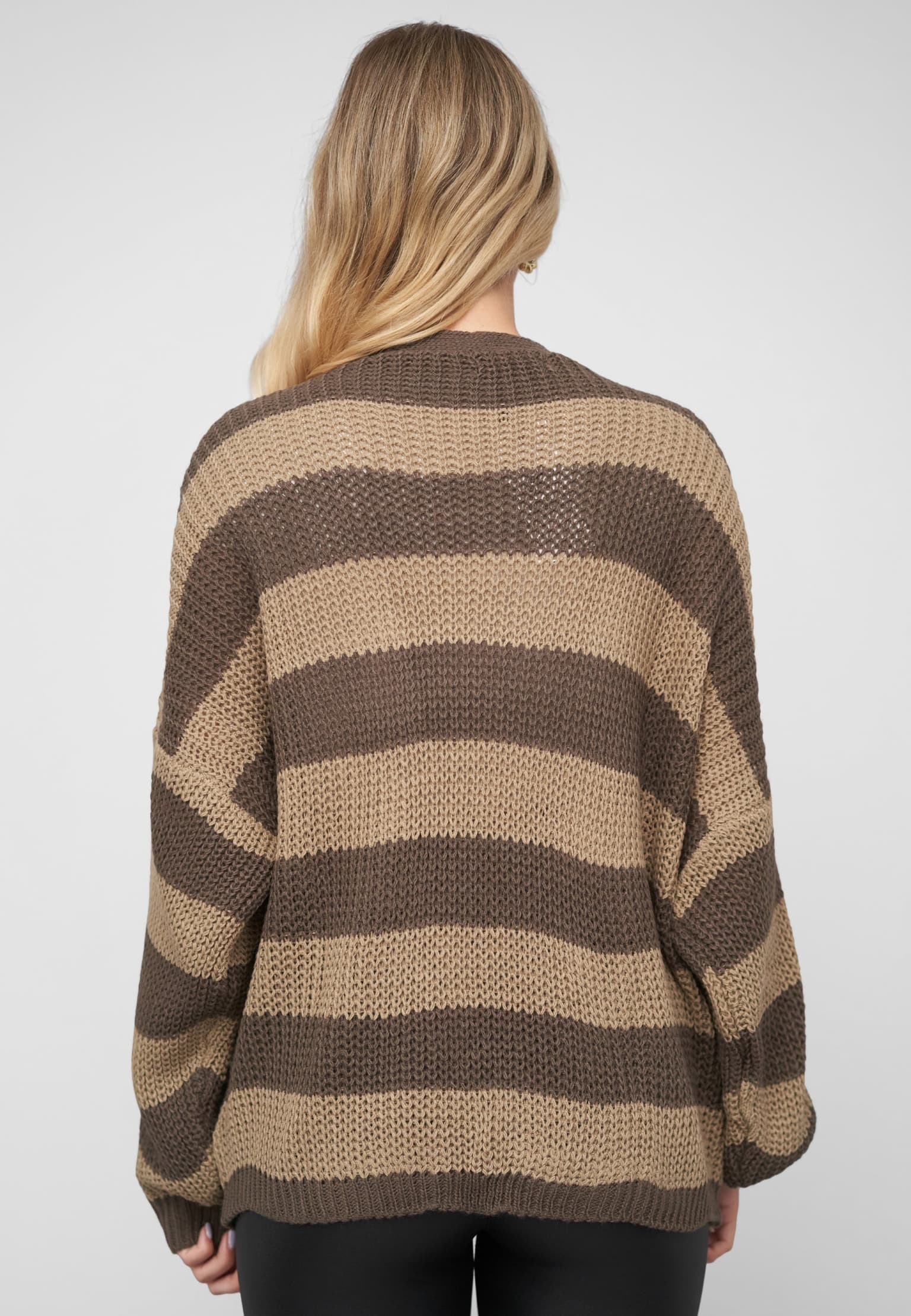 Cloud5ive Knit Cardigan with stripes – Bild 2