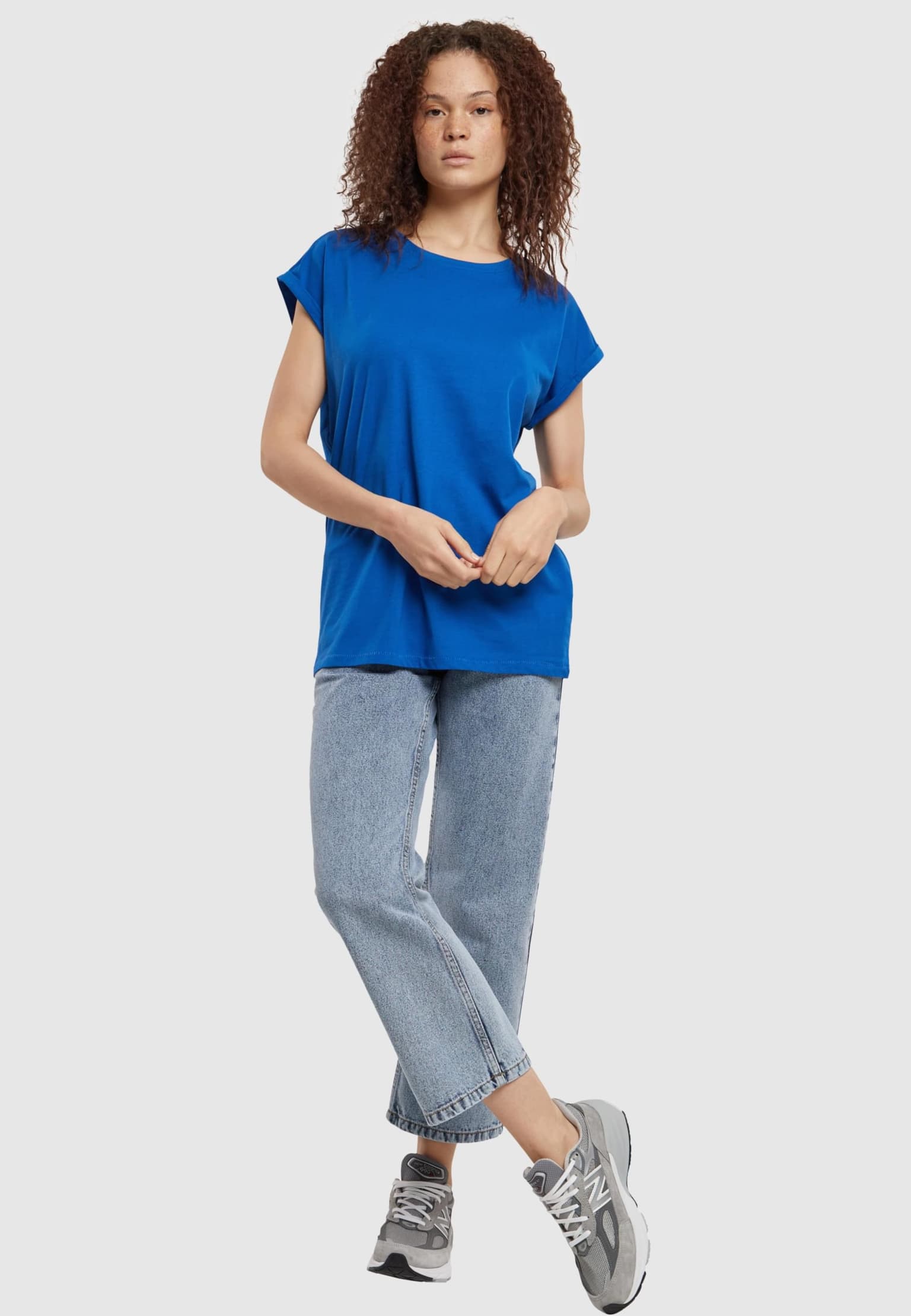 Urban Classics Ladies Extended Shoulder Tee – Bild 3