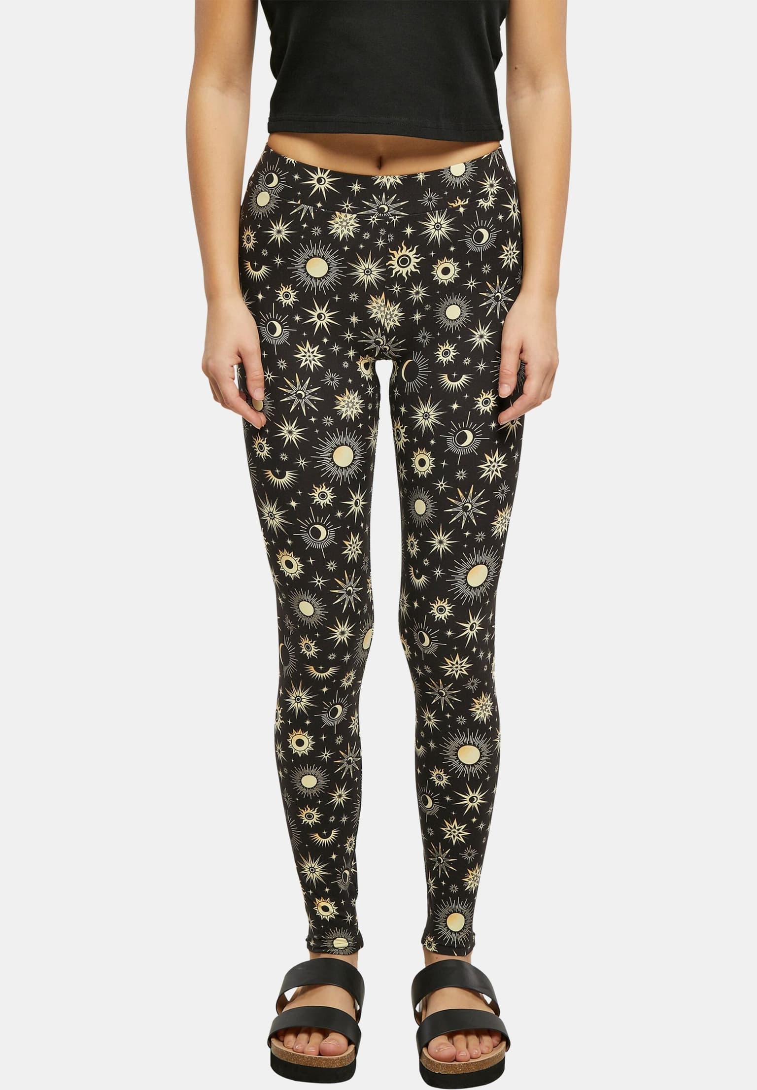 Urban Classics Ladies Soft AOP Leggings – Bild 3