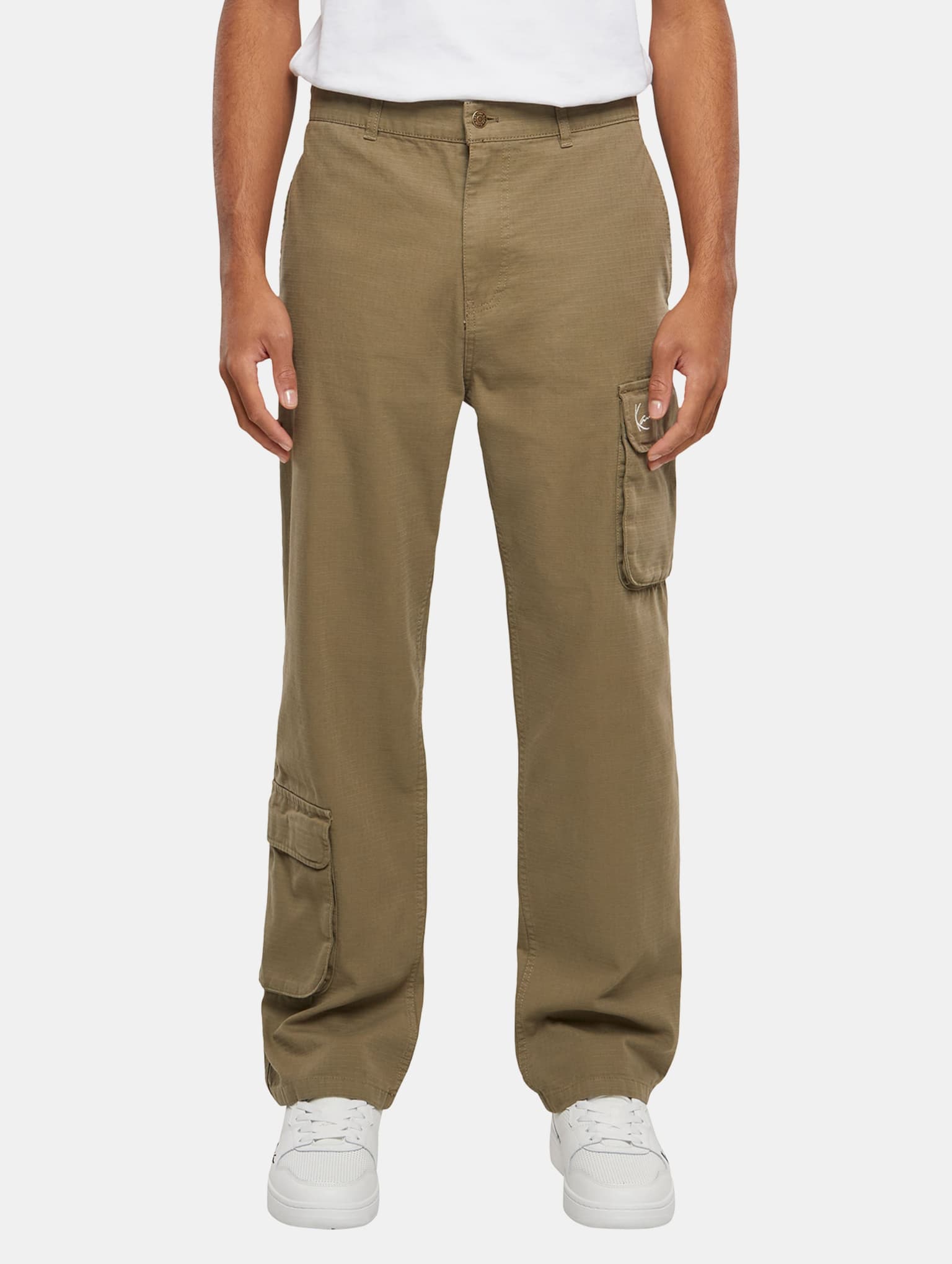 Karl Kani Small Signature Washed Ribstop Cargo Pants – Bild 3