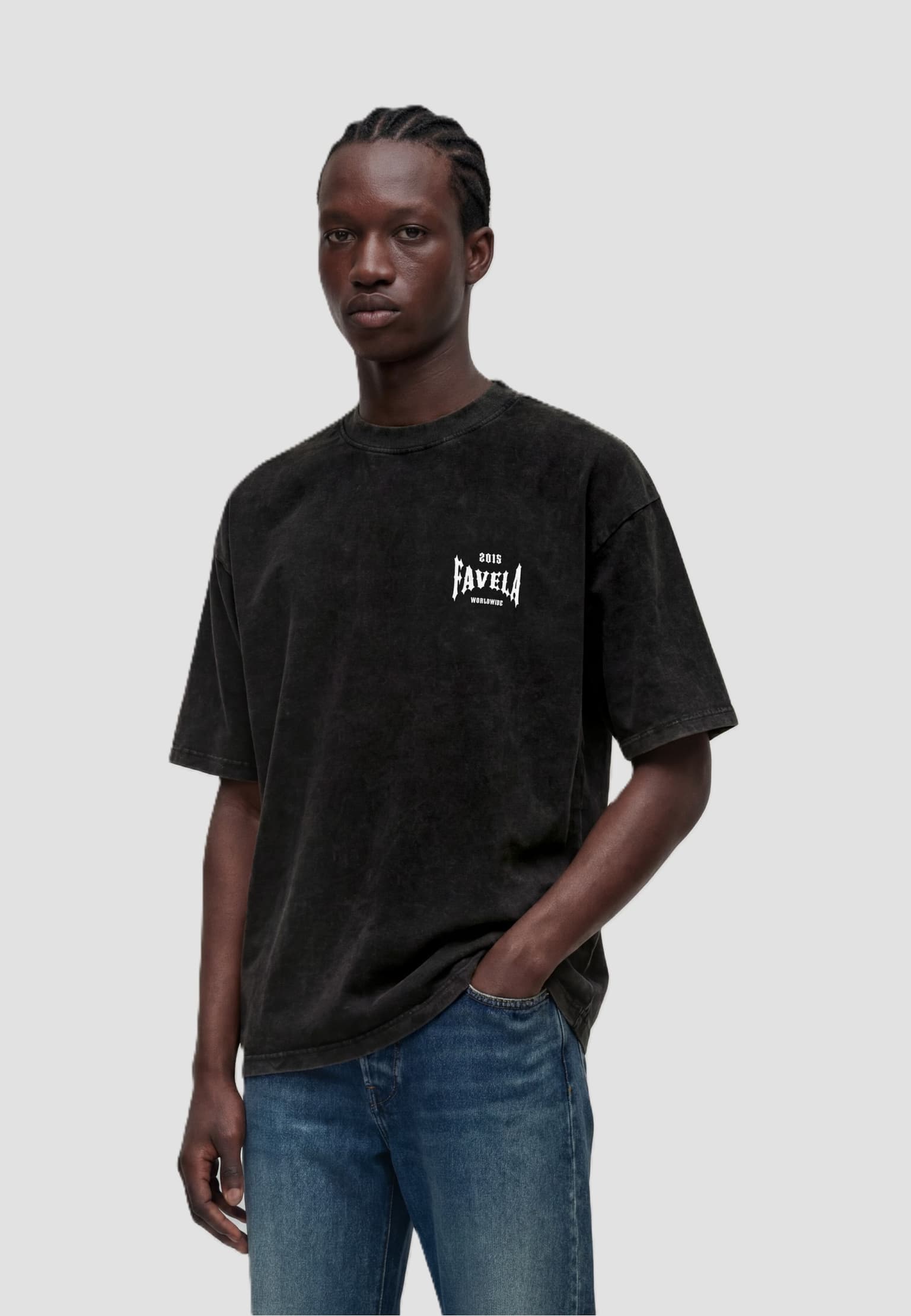 Favela Money Is Evil T-Shirt – Bild 2