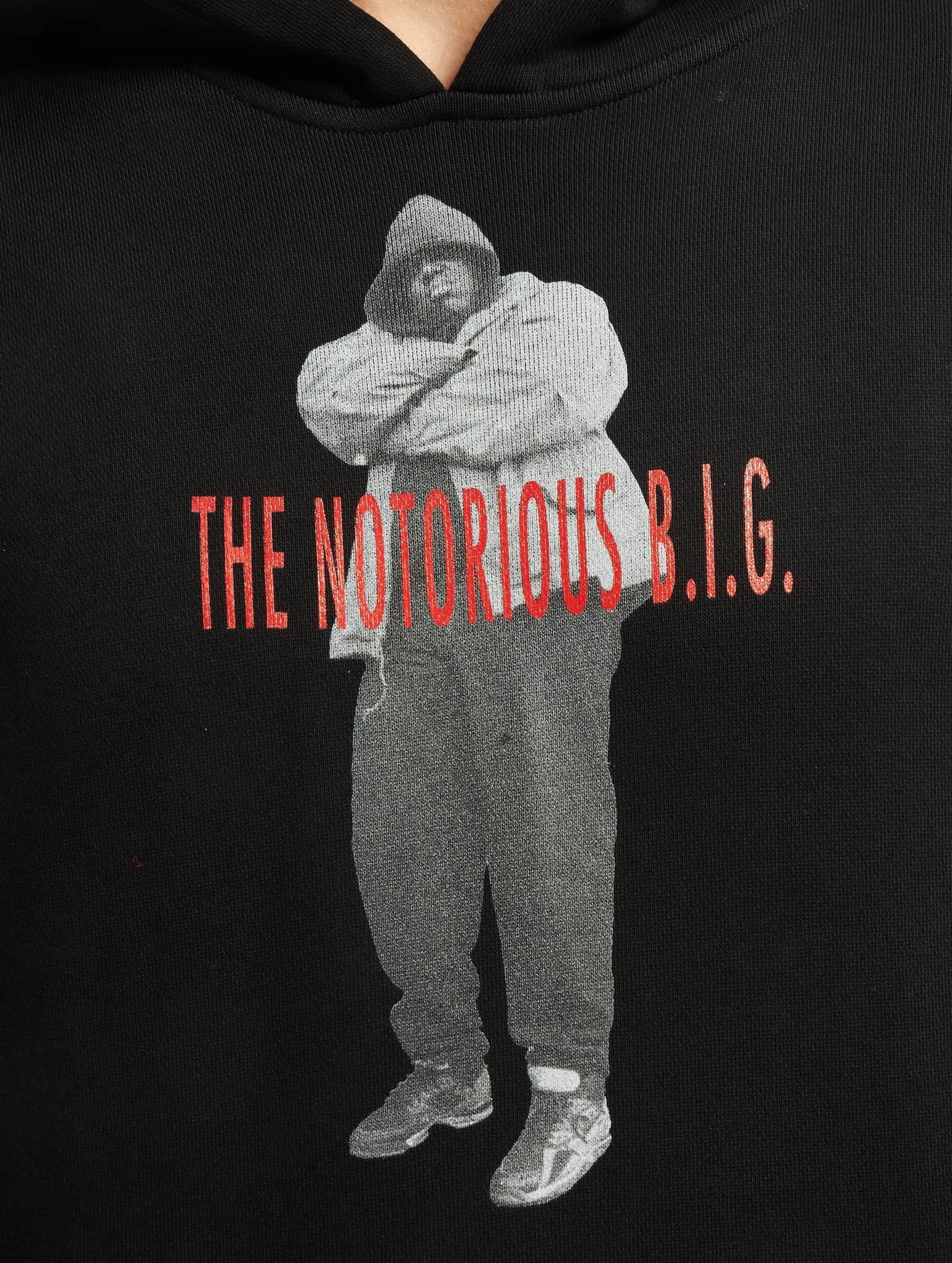 Mister Tee Upscale Biggie Smalls Concrete Heavy Oversize Hoody – Bild 3