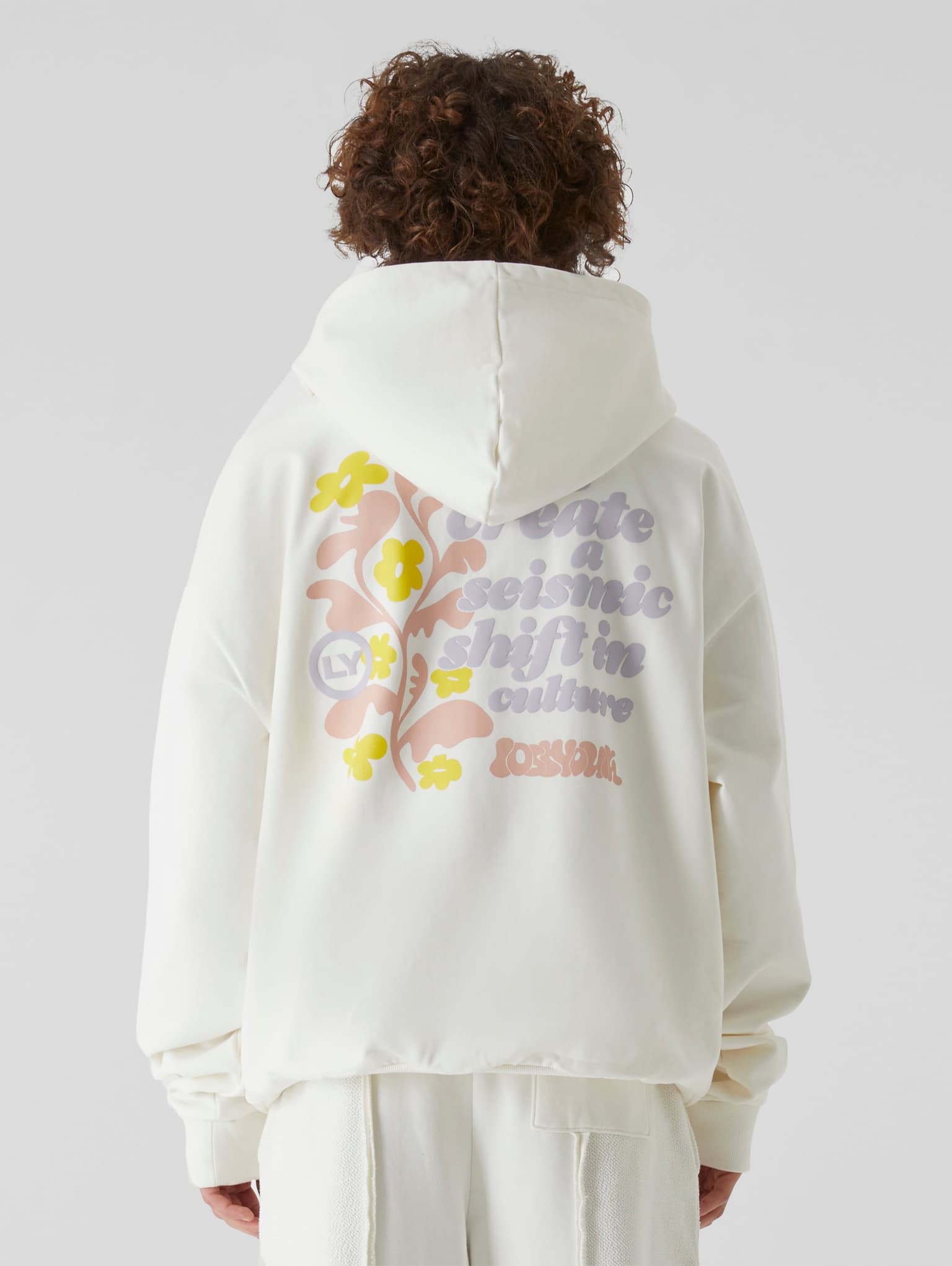 Lost Youth Flowers Hoodie – Bild 2