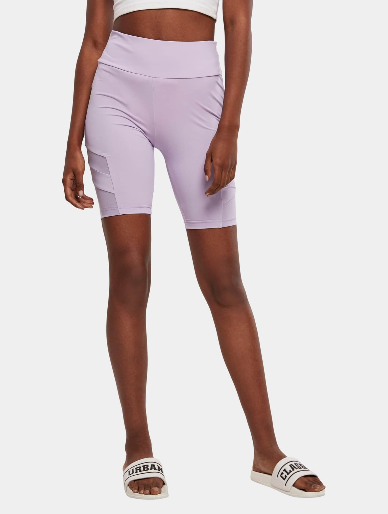 Urban Classics Ladies High Waist Tech Mesh Cycle Short