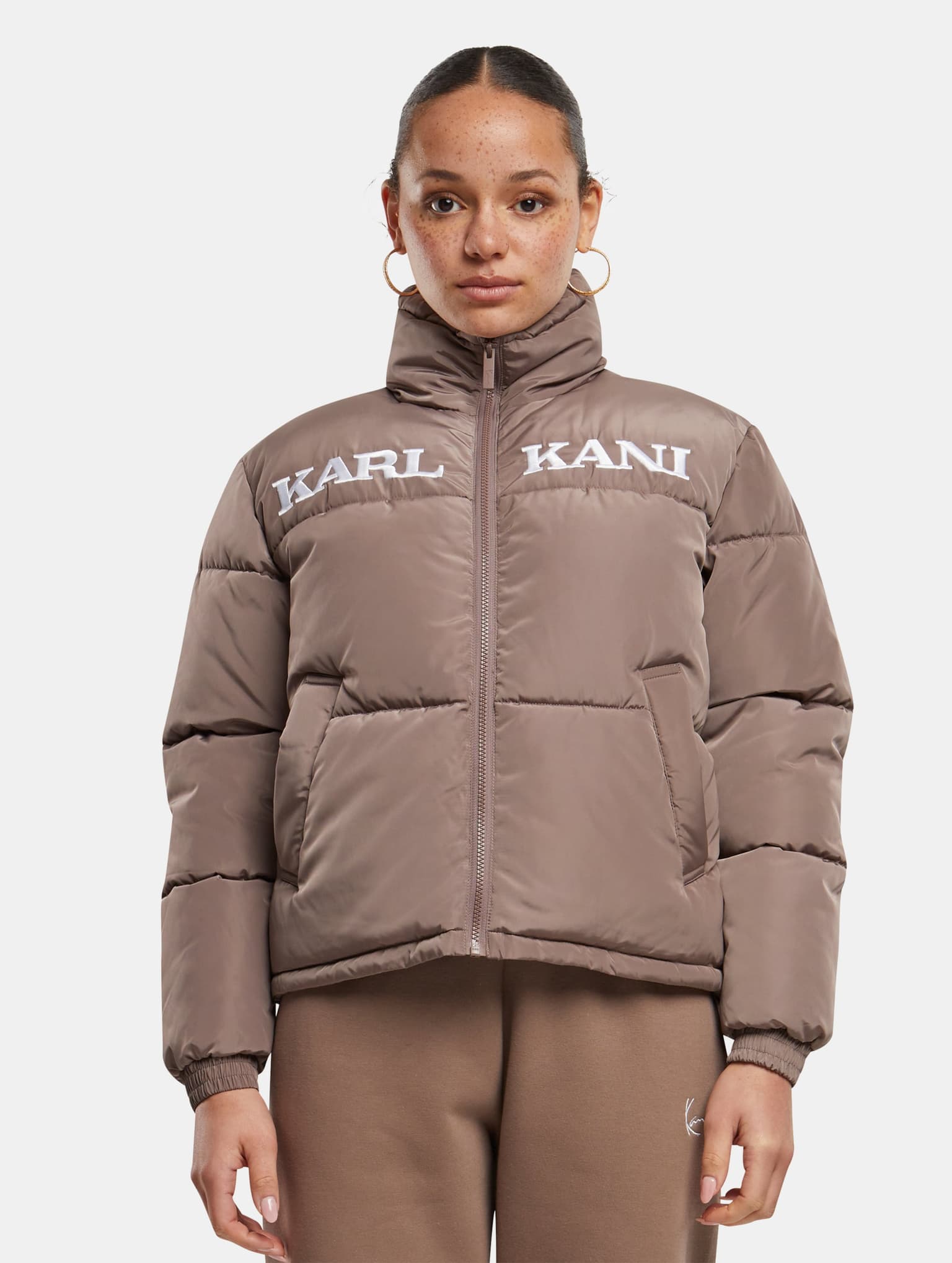 Karl Kani Retro Essential Puffer Jacket – Bild 3