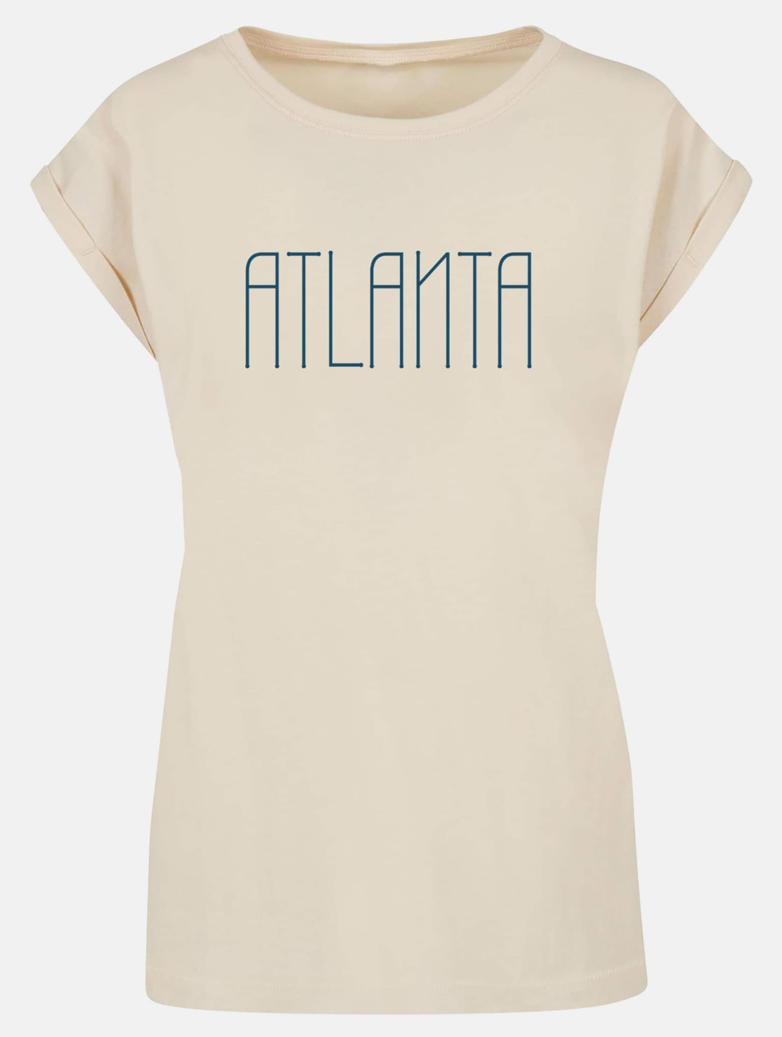 Merchcode POD Ladies Atlanta Extended Shoulder Tee – Bild 3