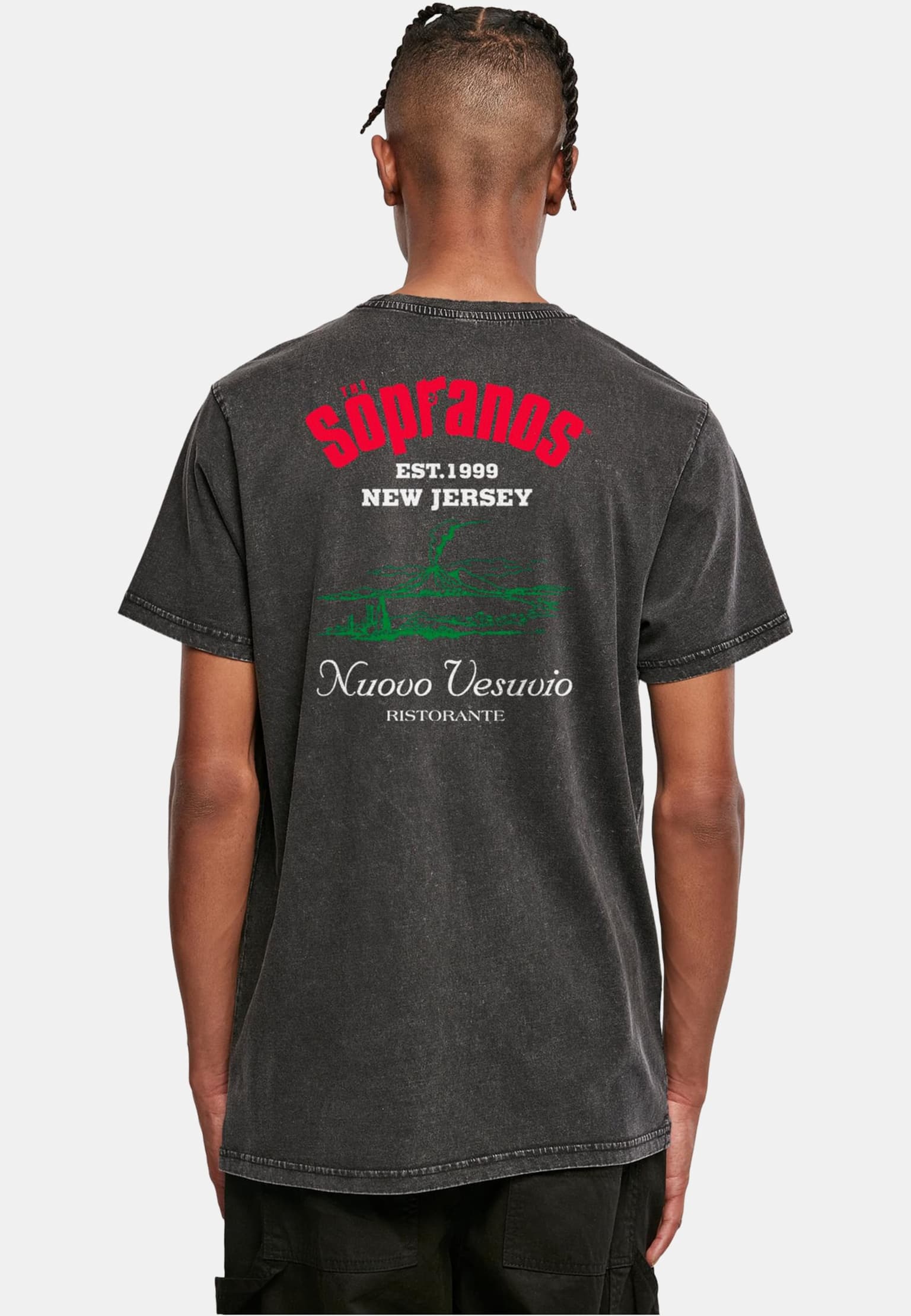 Merchcode Sopranos Nuevo Vesuvio Tee – Bild 2