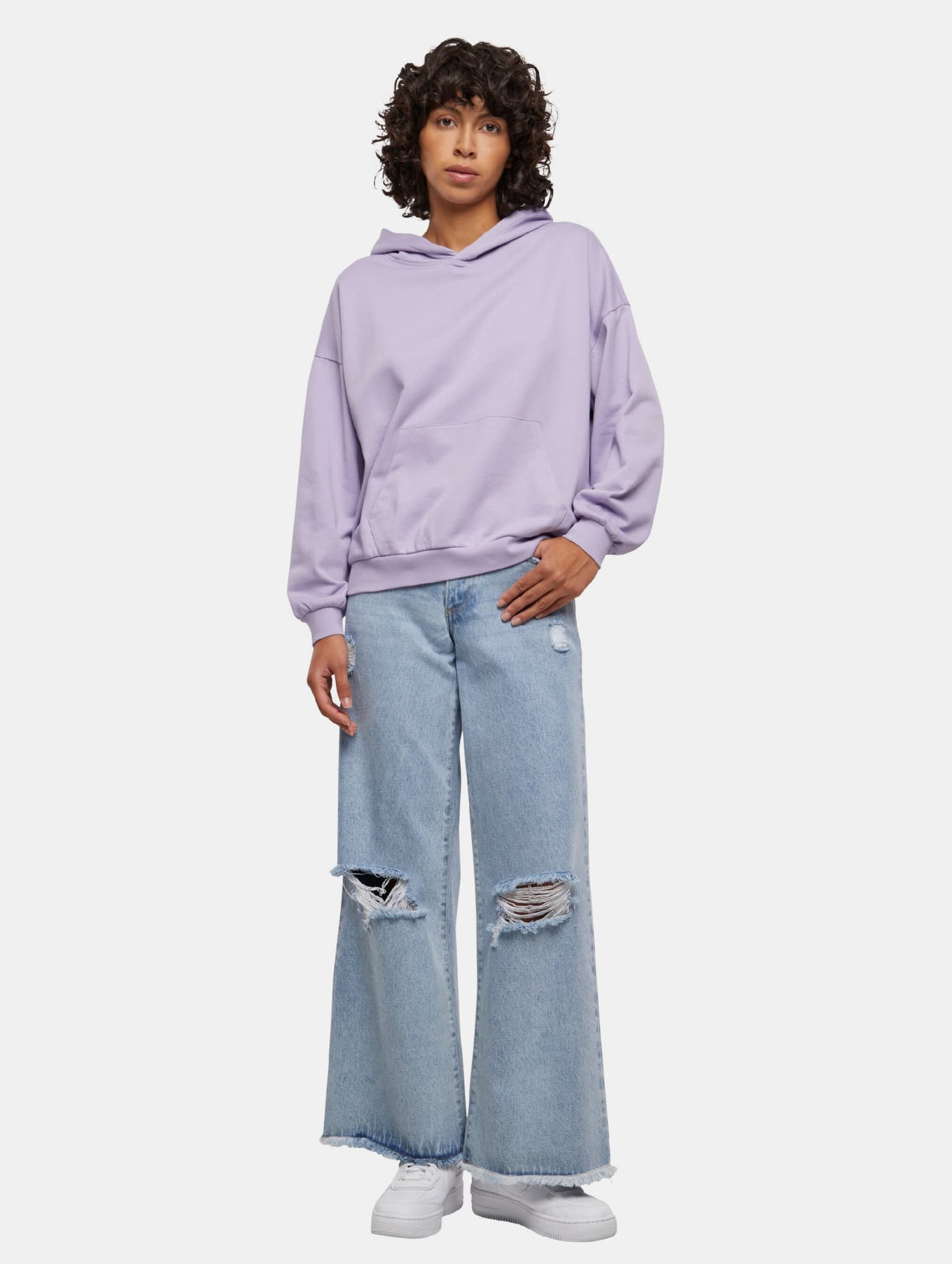 Urban Classics Ladies Light Terry Oversized Hoodie – Bild 3