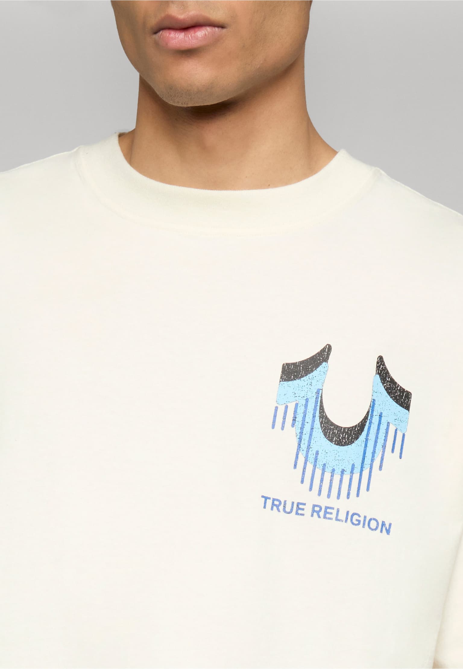 True Religion SS RETRO LOGO OVERSIZED TEE – Bild 3