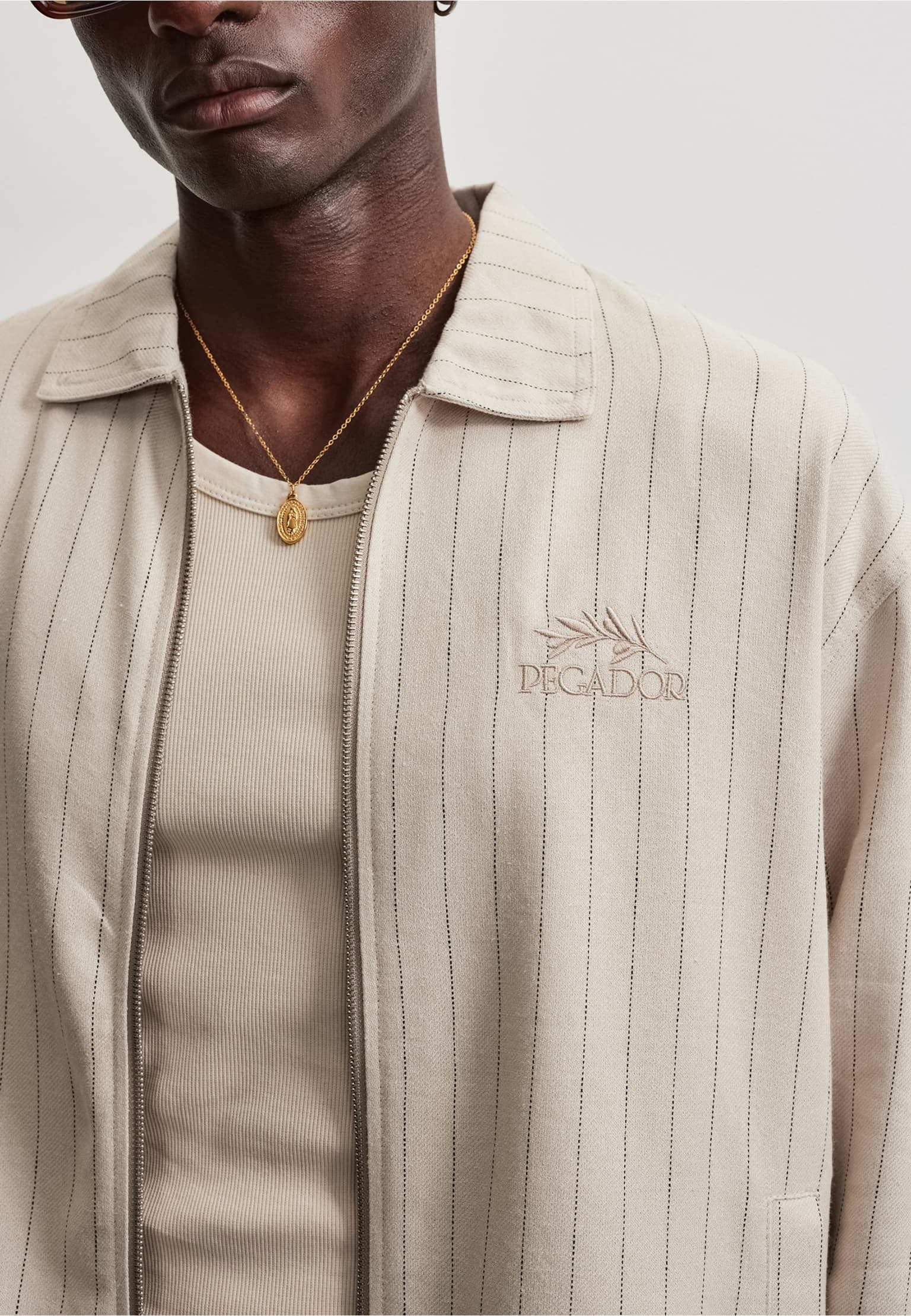 PEGADOR Sistelo Striped Jacket – Bild 3