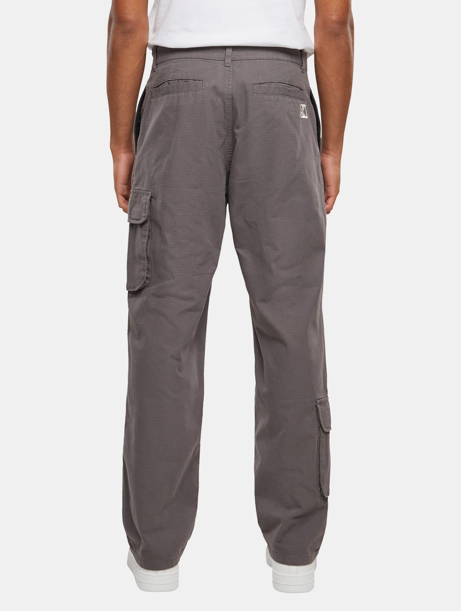 KM241-082-3 Karl Kani Small Signature Washed Ribstop Cargo Pants – Bild 3