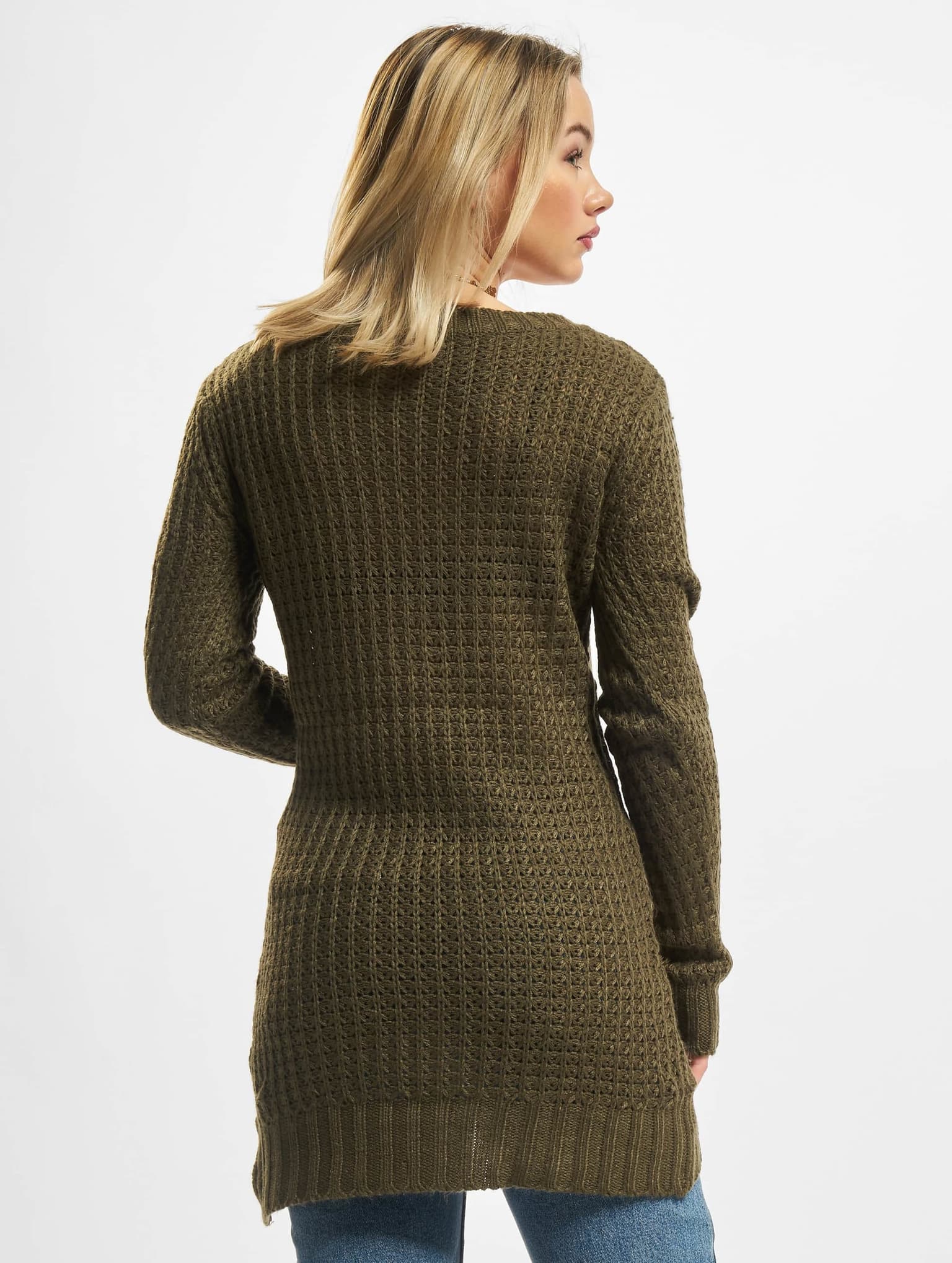 Urban Classics Ladies Long Wideneck Sweater – Bild 2
