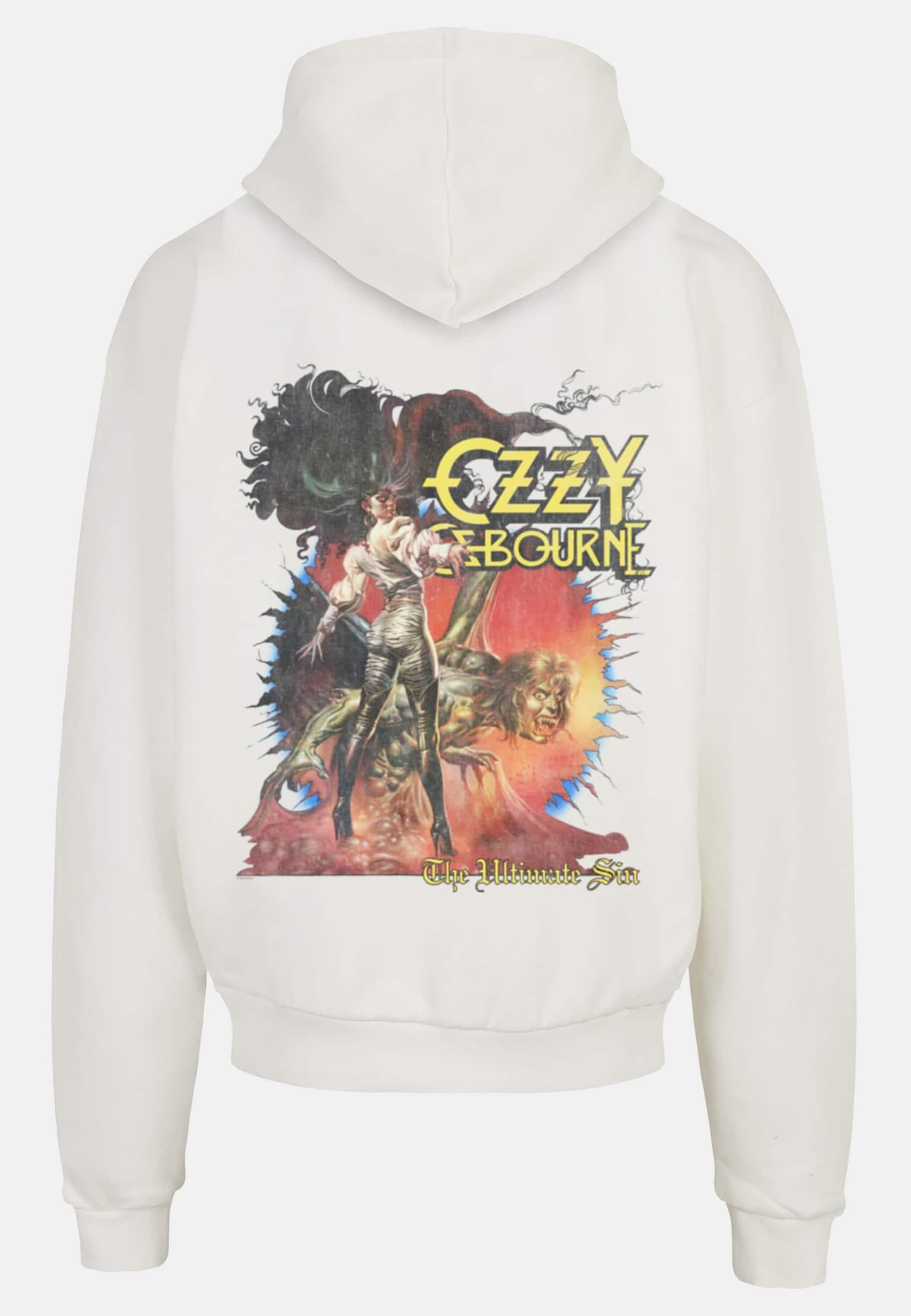 Merchcode Ozzy Osbourne - Ultimate Sin Vintage Ultra Heavy Hoody – Bild 4