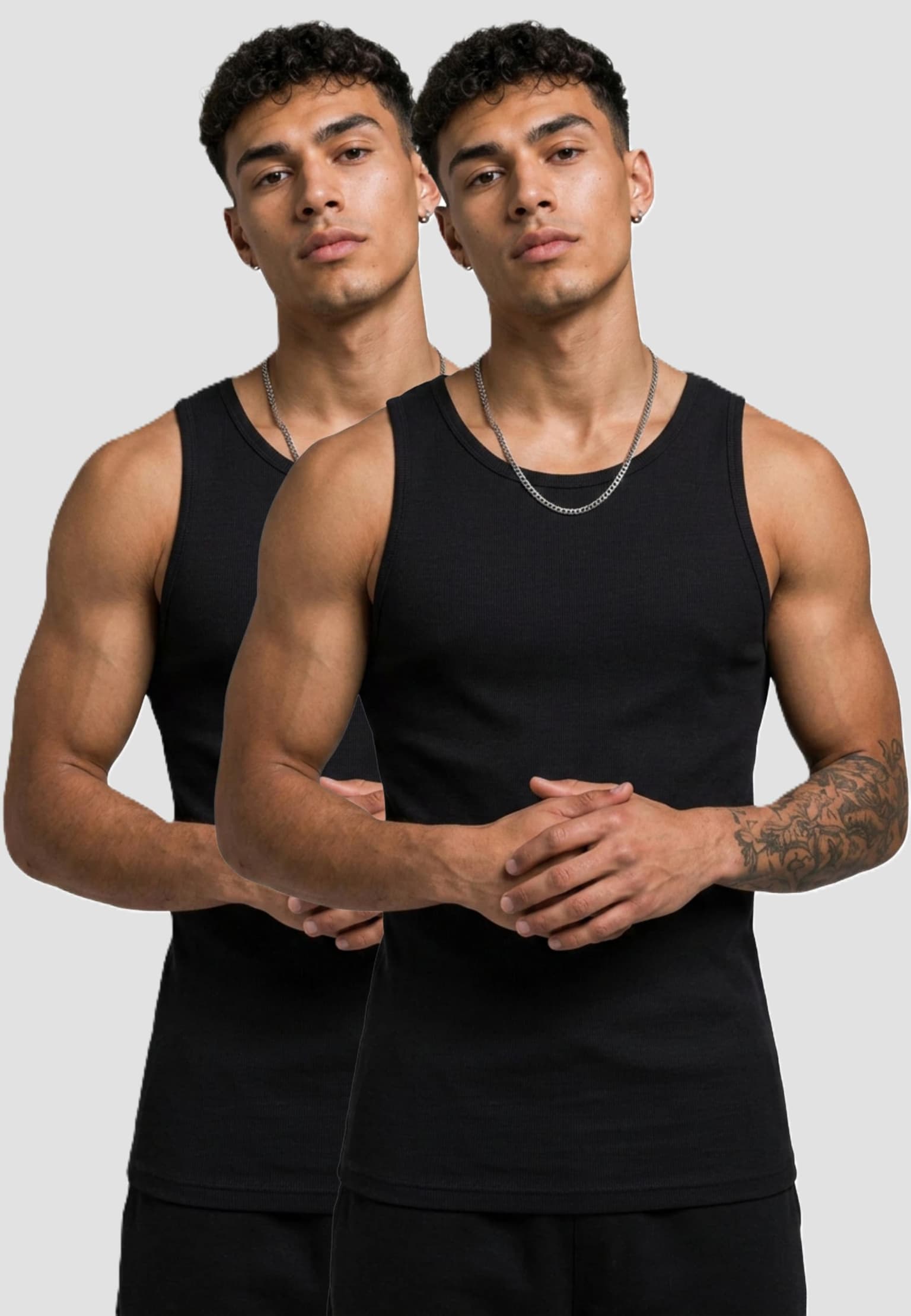 Urban Classics Bamboo Basic Tank Top 2-Pack