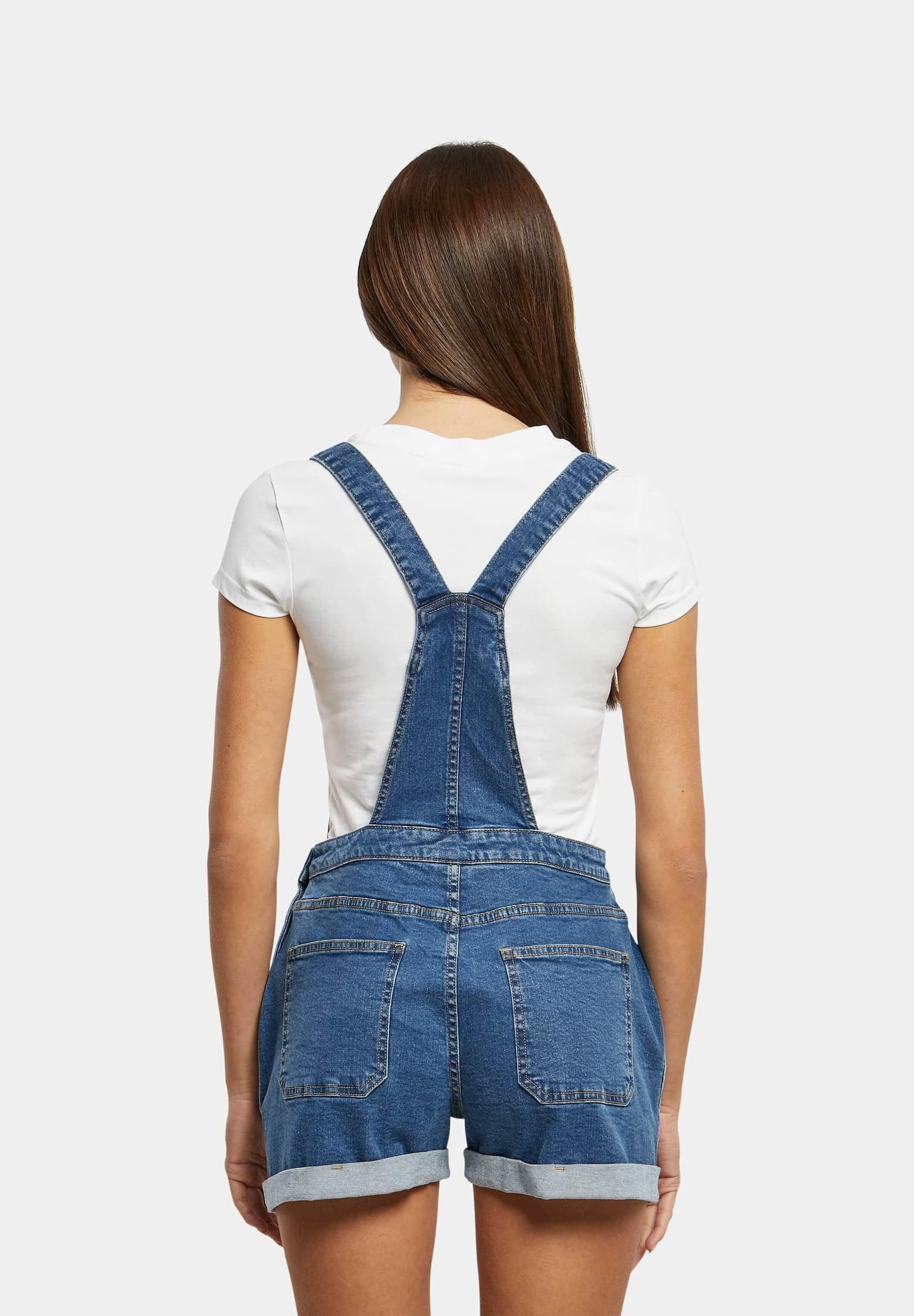 Urban Classics Ladies Essentials Short Dungaree – Bild 2