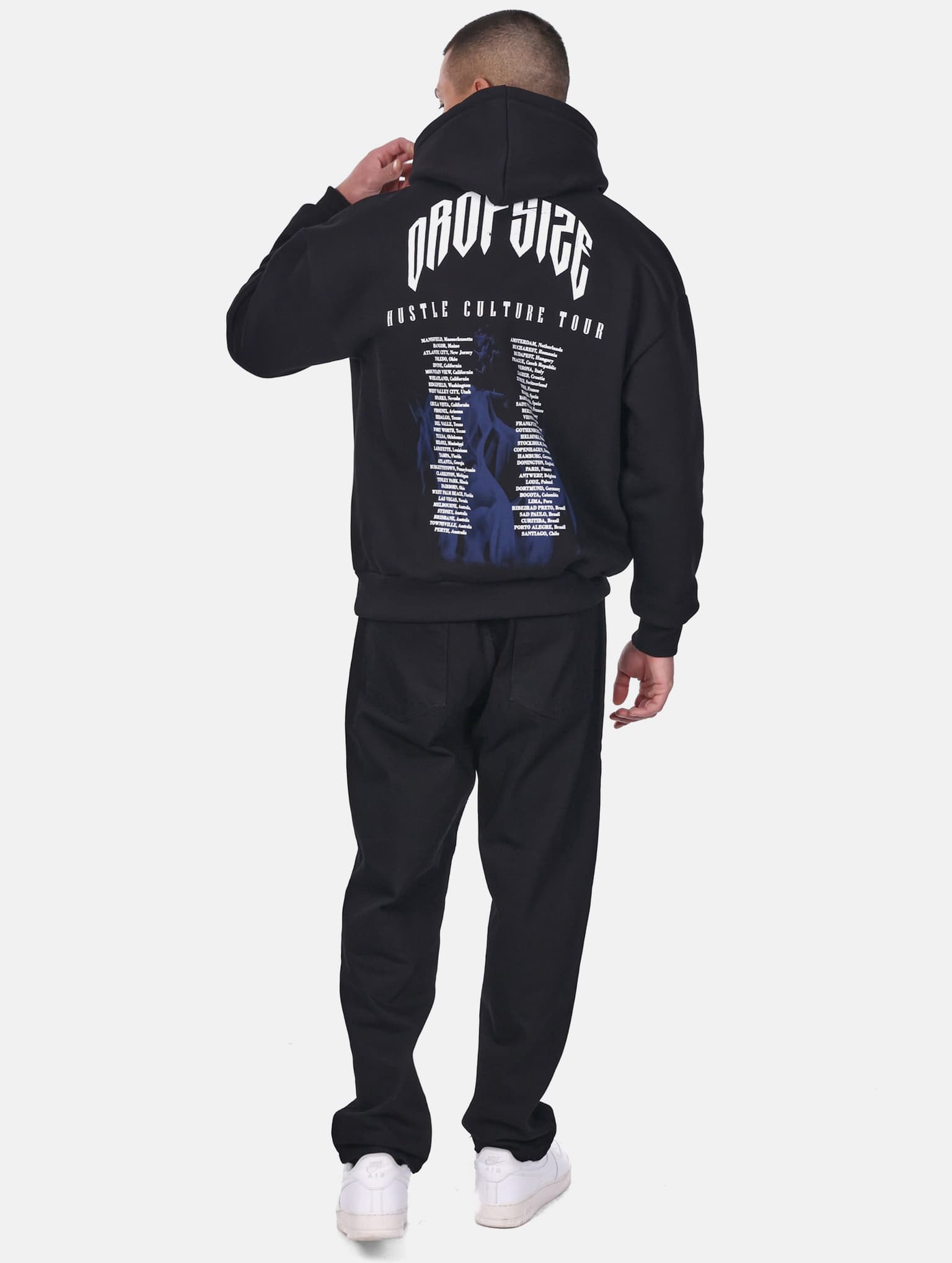 Dropsize HEAVY OVERSIZE EMBO HOODIE – Bild 4
