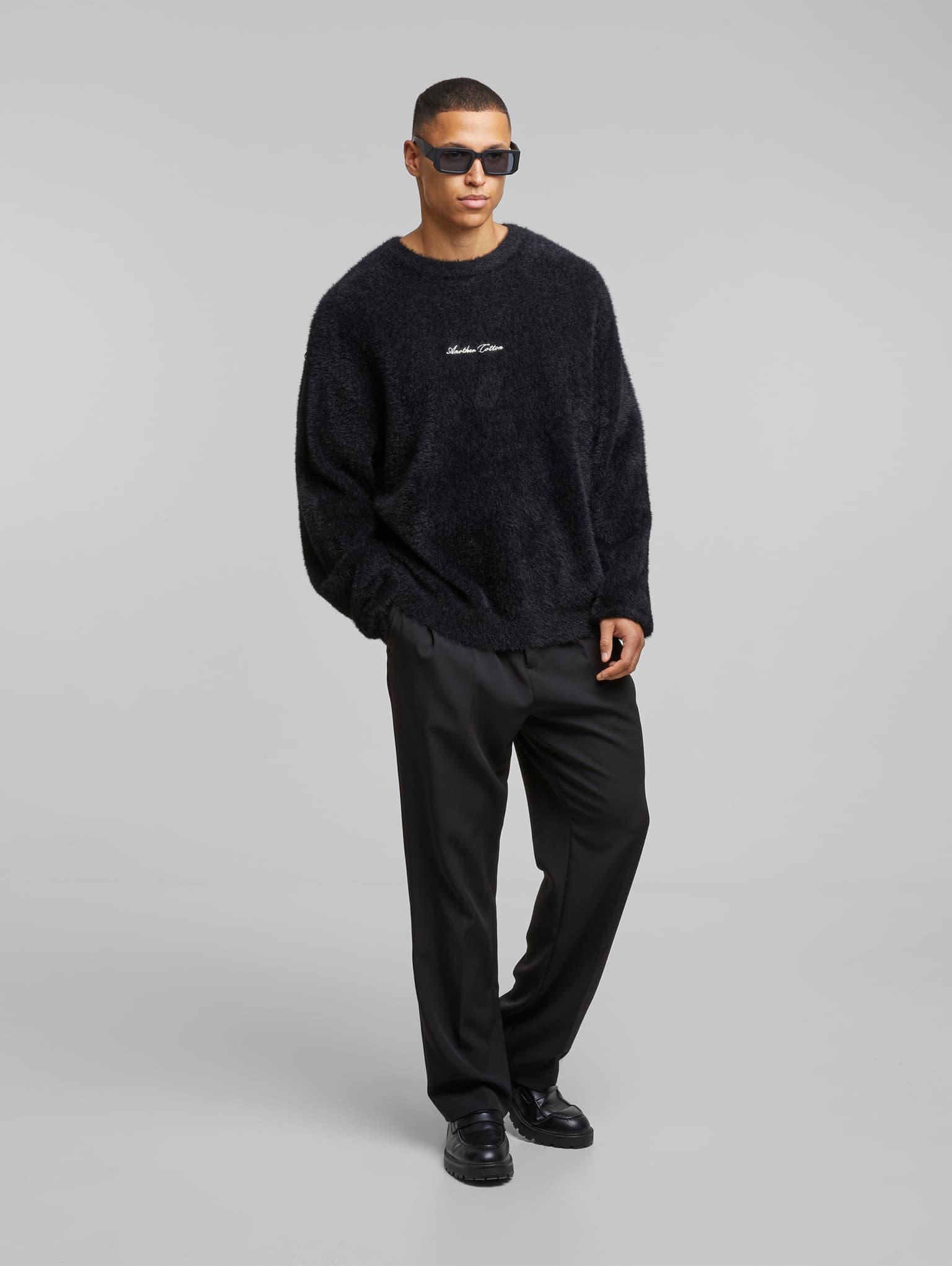 Another Cotton Lab Chest Logo Mohair Sweater – Bild 4