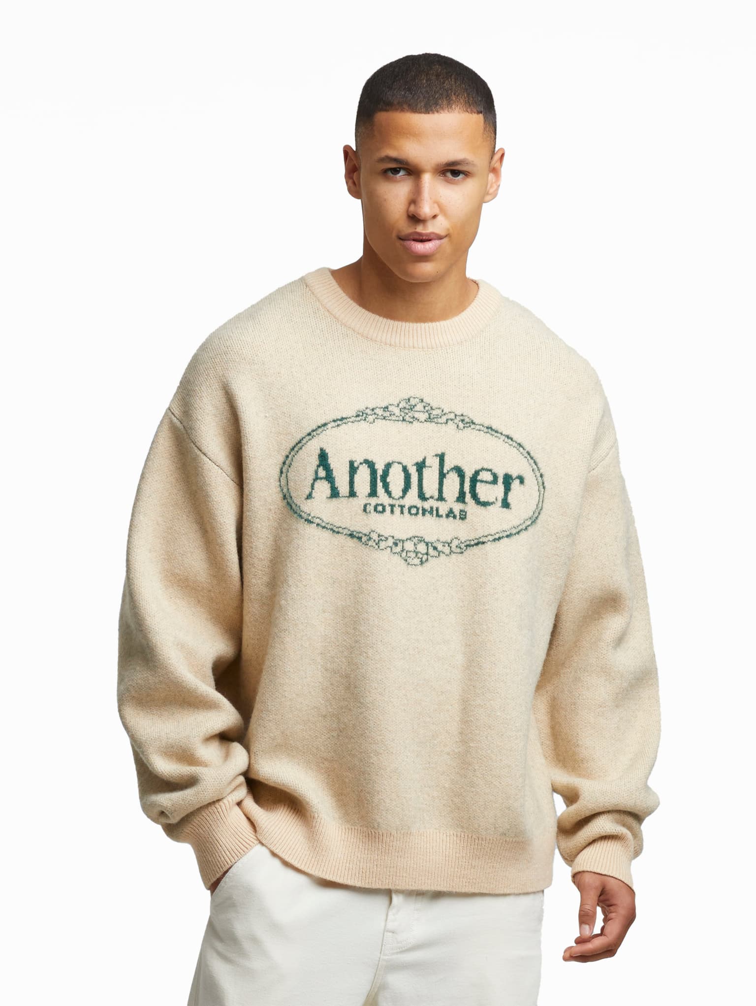Another Cotton Lab Royal Chest Print Sweater – Bild 2