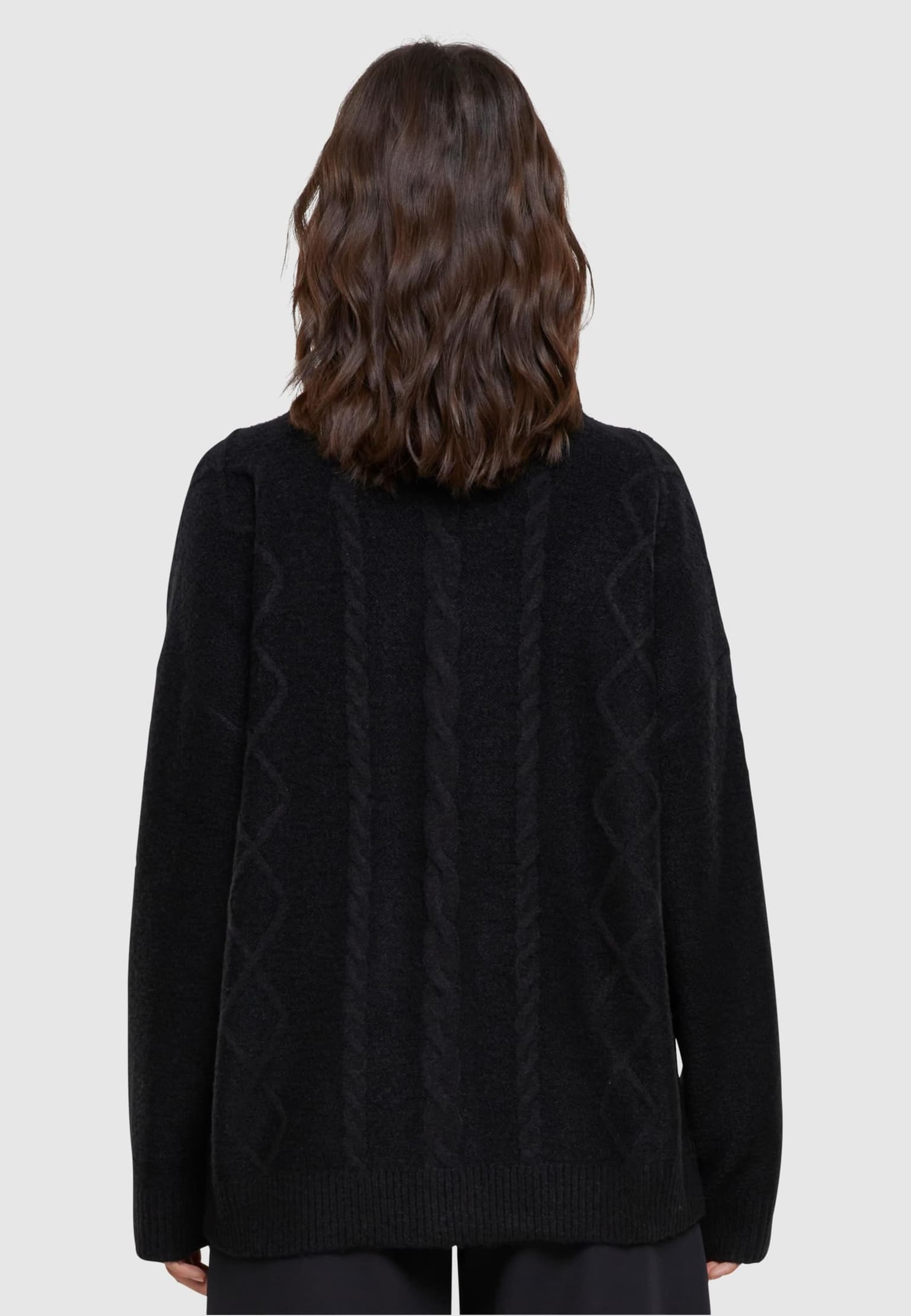 Urban Classics Ladies Cabel Knit Cardigan – Bild 2