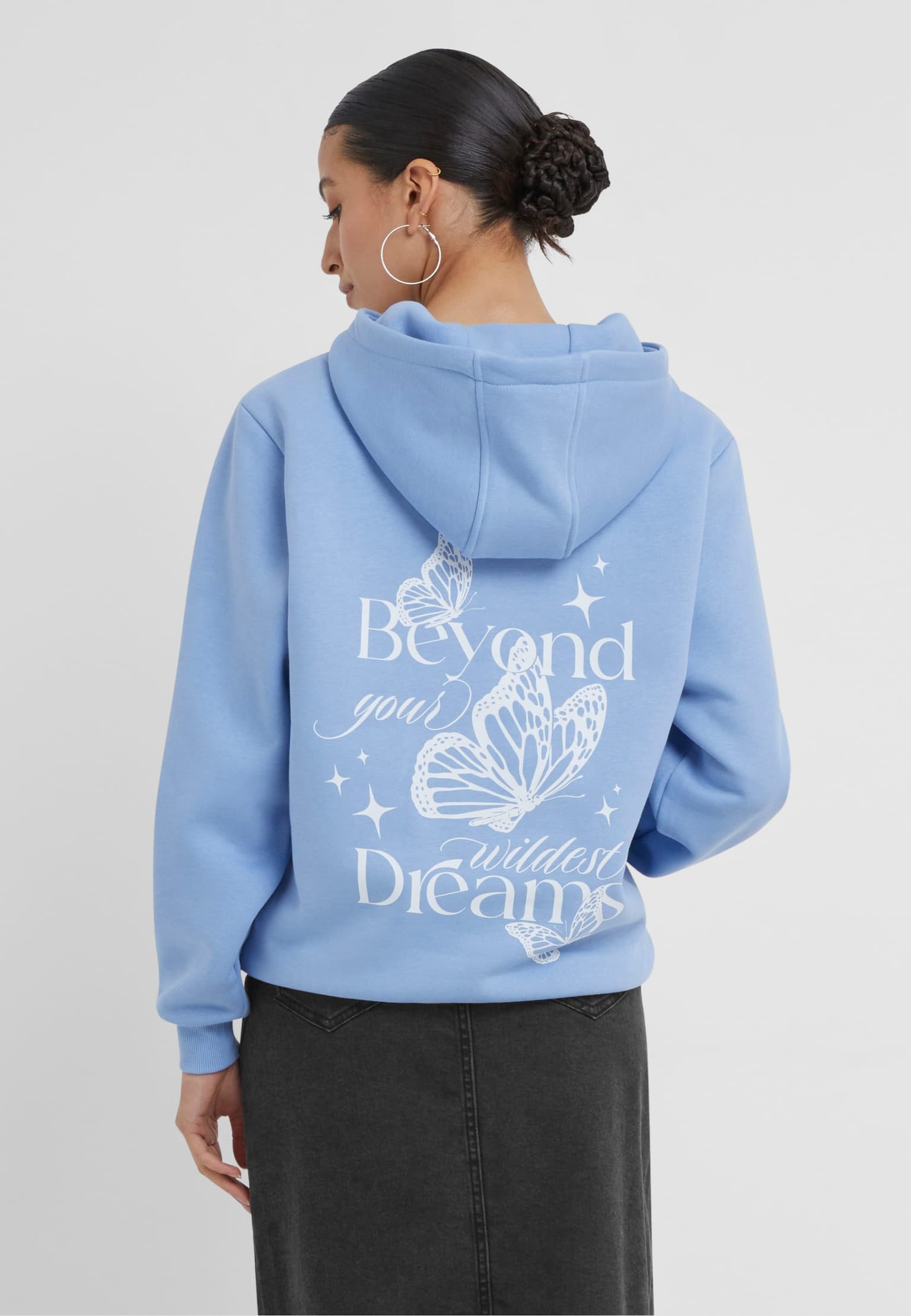 Miss Tee Wildest Dreams Ladies Fluffy Hoody – Bild 2