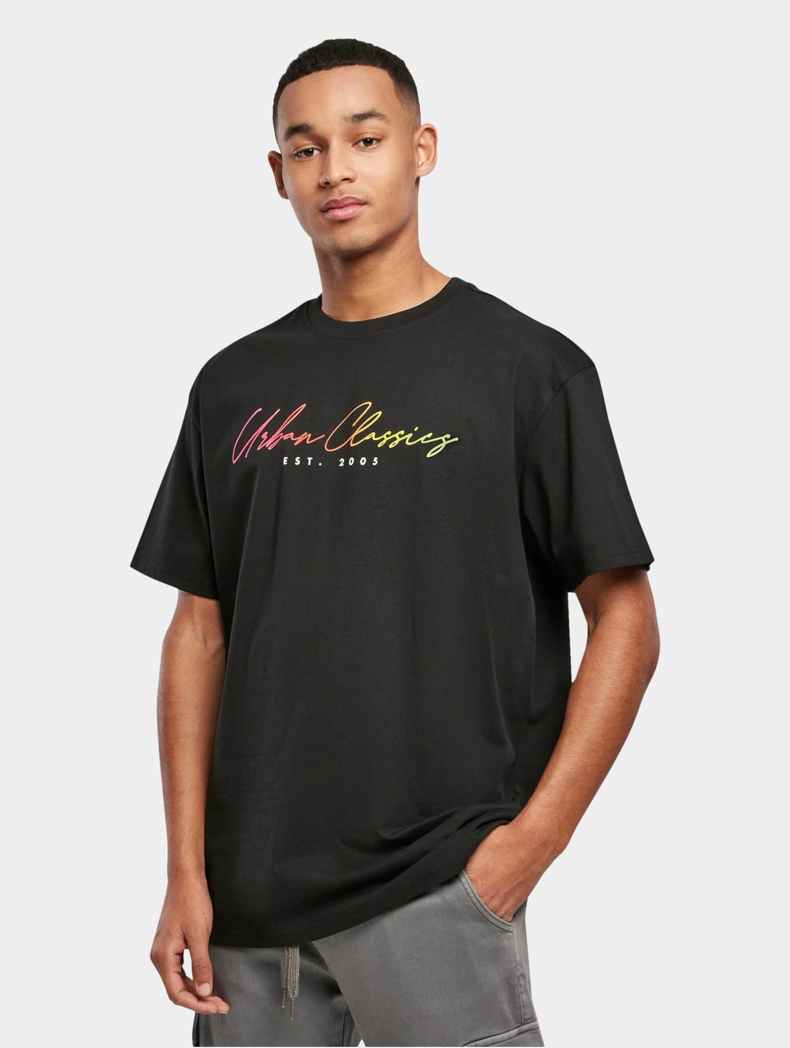 Urban Classics Script Logo Tee