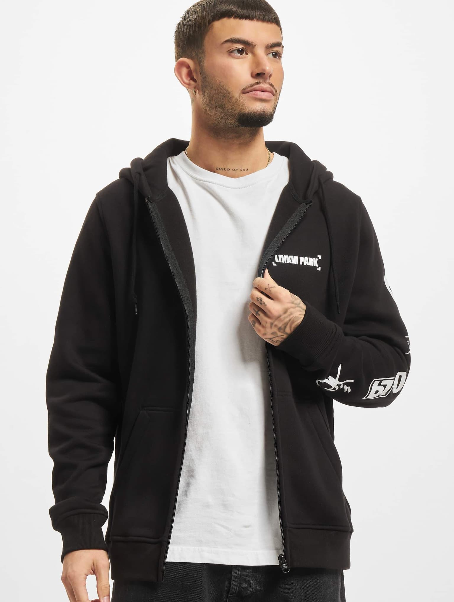 Merchcode Linkin Park Anniversary Logo Zip Hoody