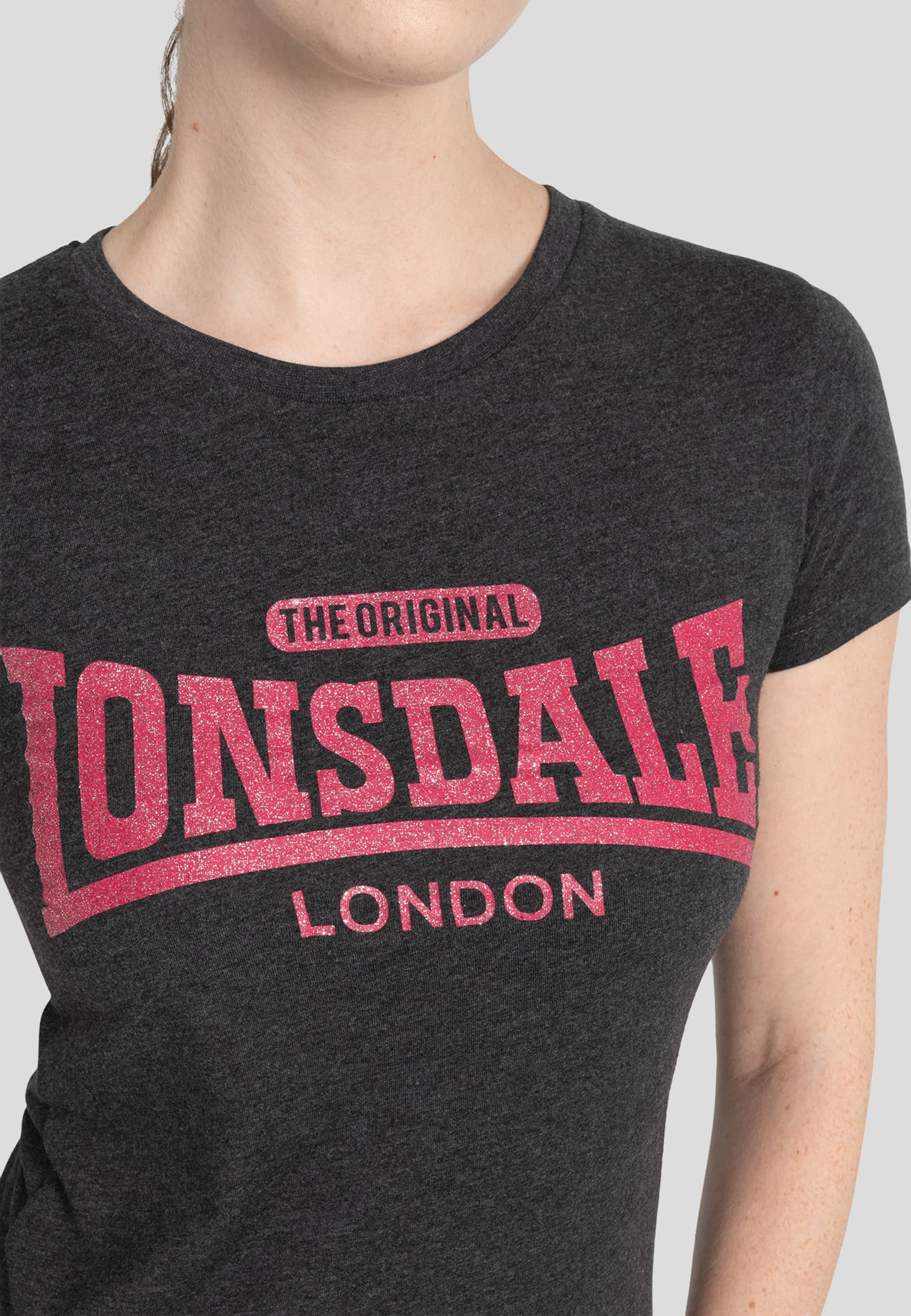Lonsdale London Tulse T-Shirt Marl – Bild 4
